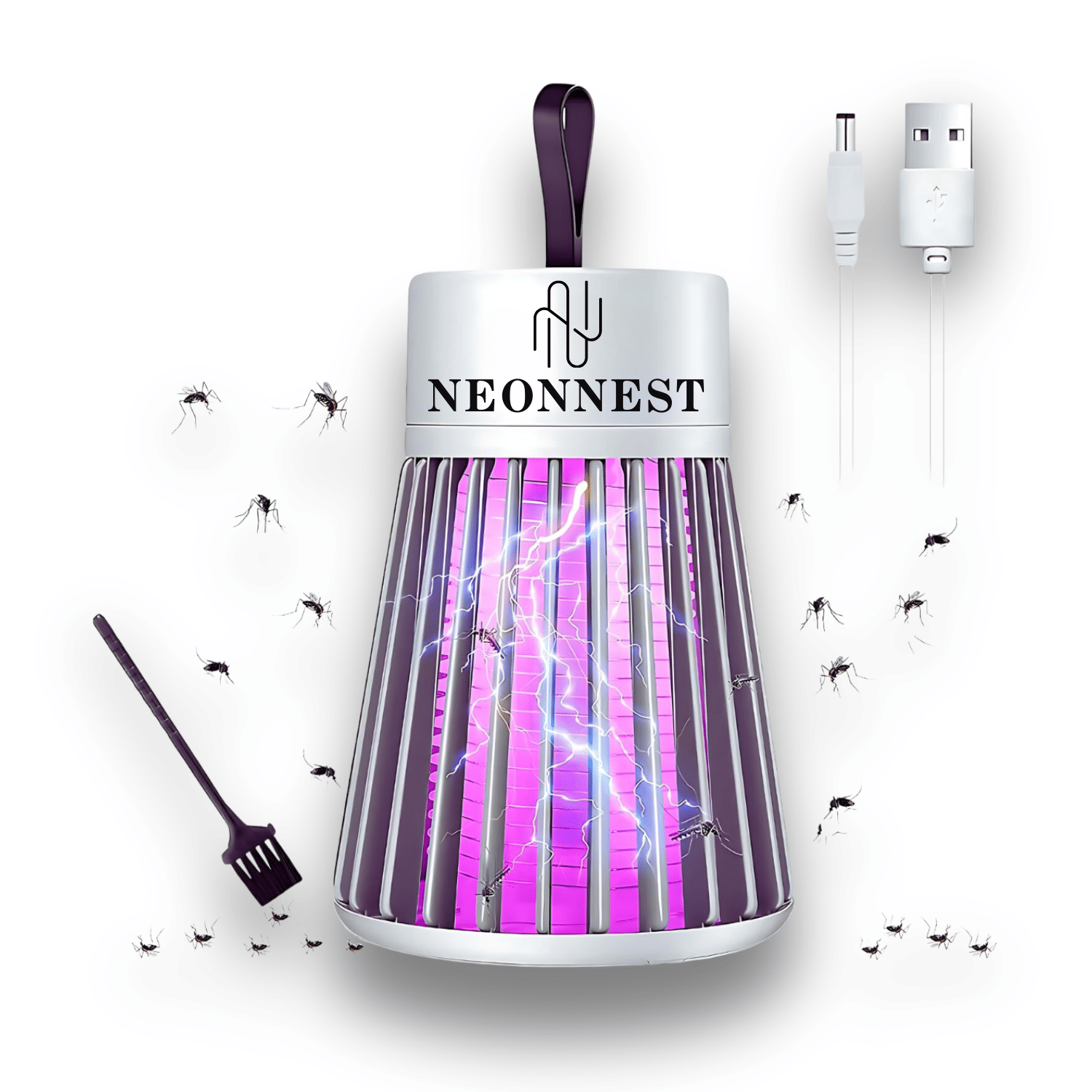     			Neonnest Off-White Night Lamp ( Pack of 1 )