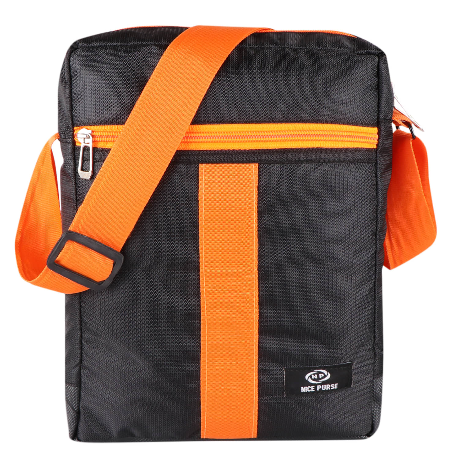     			Nice Purse Black Solid Messenger Bag
