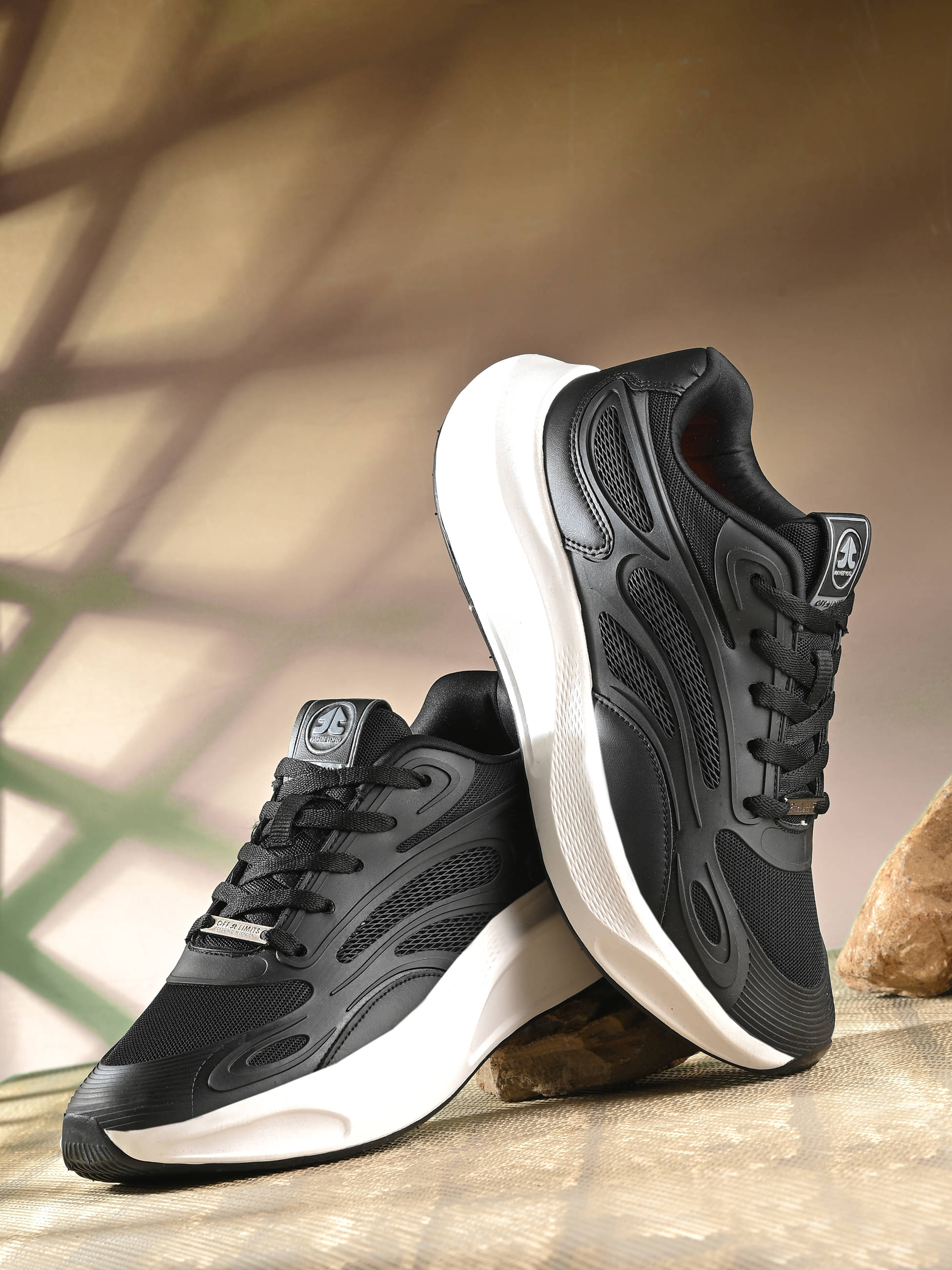 OFF LIMITS GLADIATOR Black Men's Sports Running Shoes OFF LIMITS GLADIATOR Black Men's Sports Running Shoes