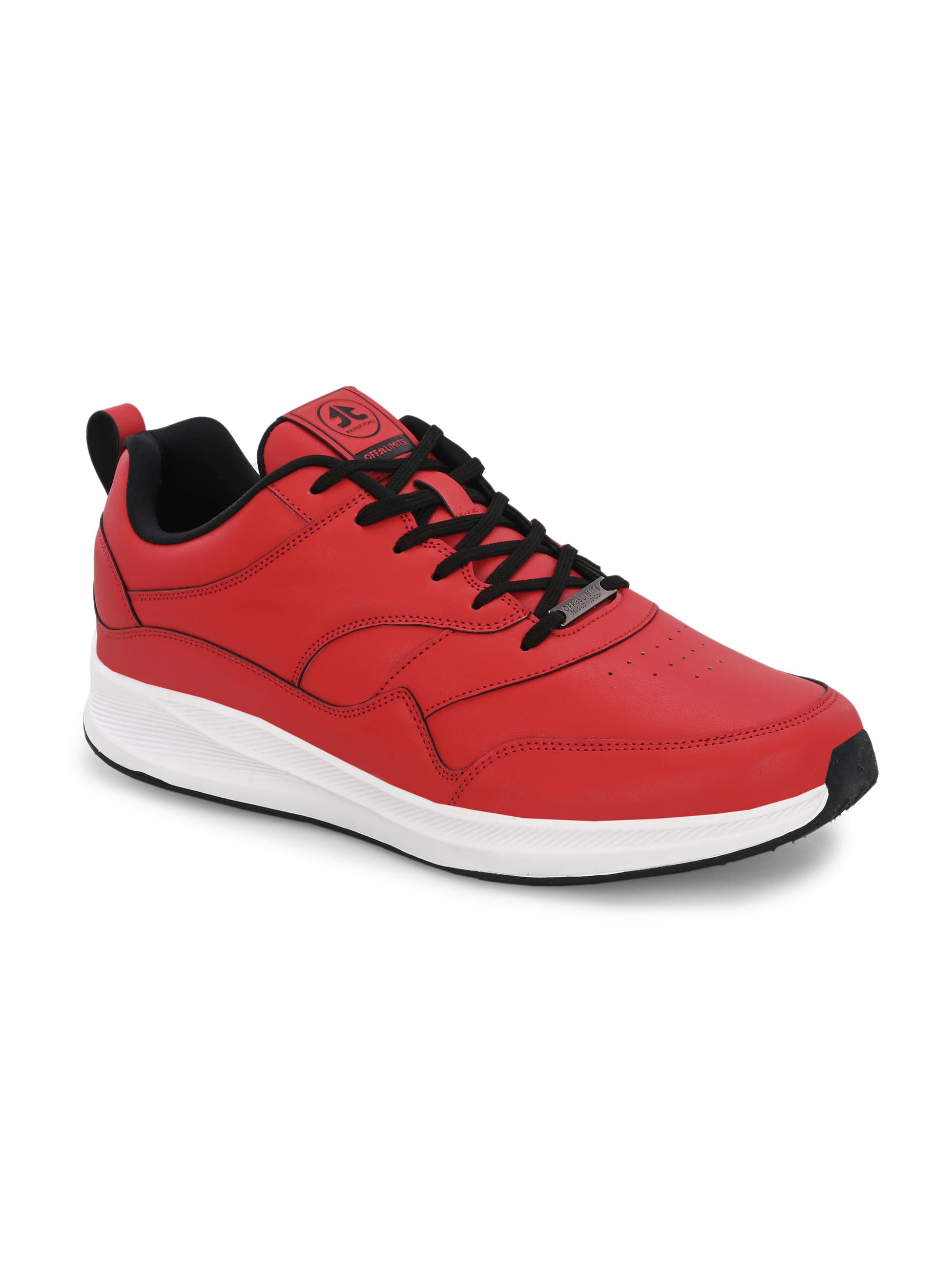     			OFF LIMITS STUSSYY B&T Red Men's Sports Running Shoes