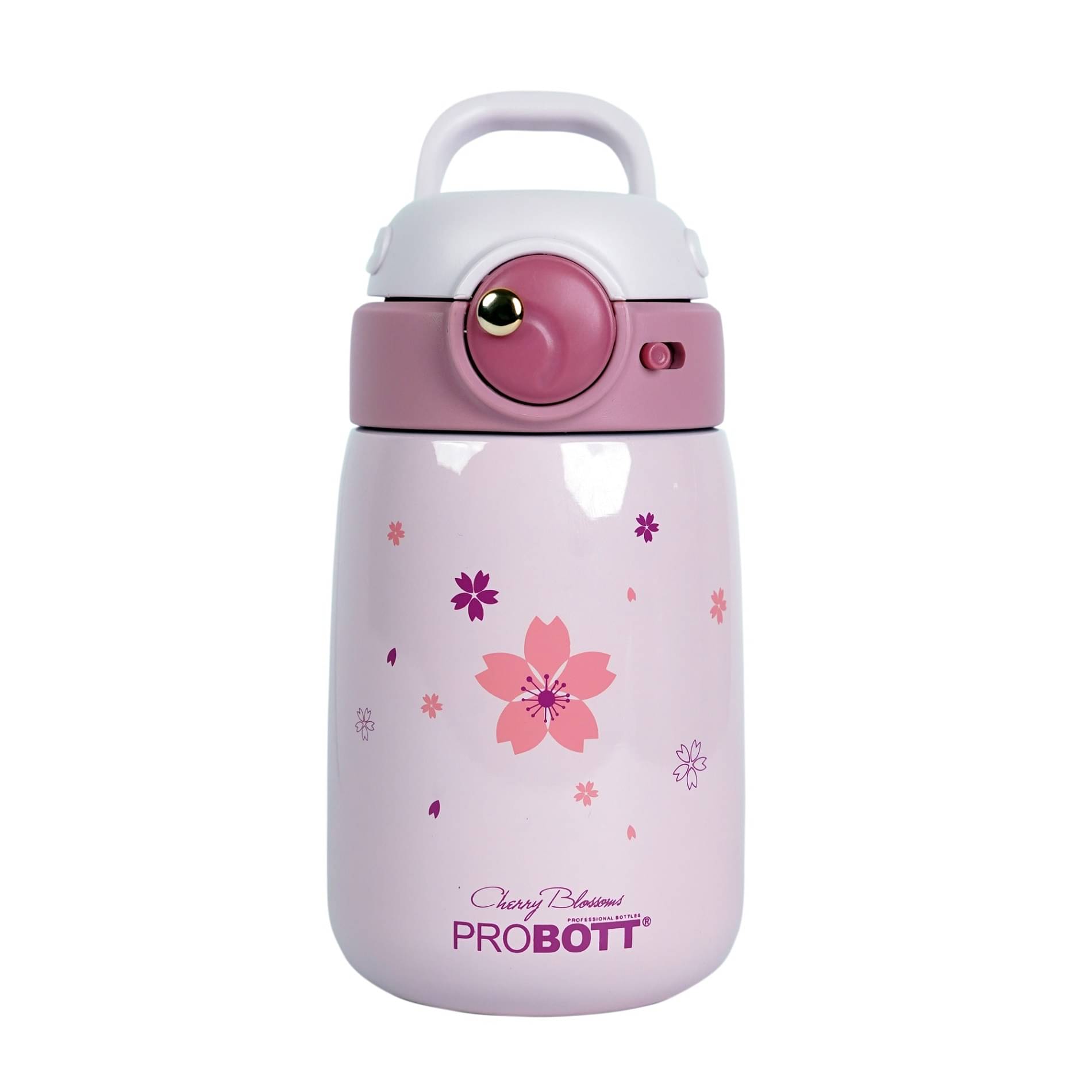     			Probott Cool Kid 360ml Pink Steel Flask ( 350 ml )