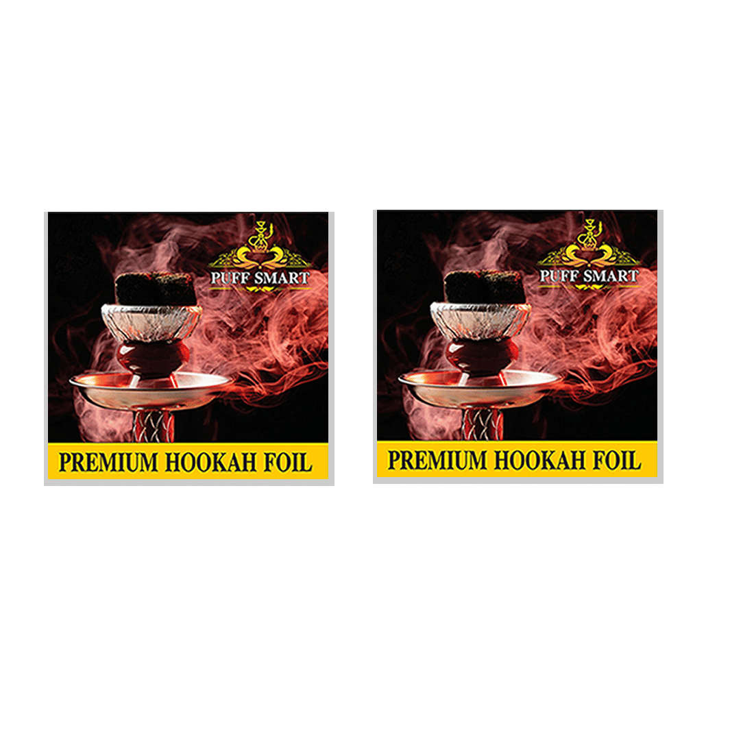     			Puff Smart Foil Paper Pre-Cut Square Sheets ( Pack Of 2 )