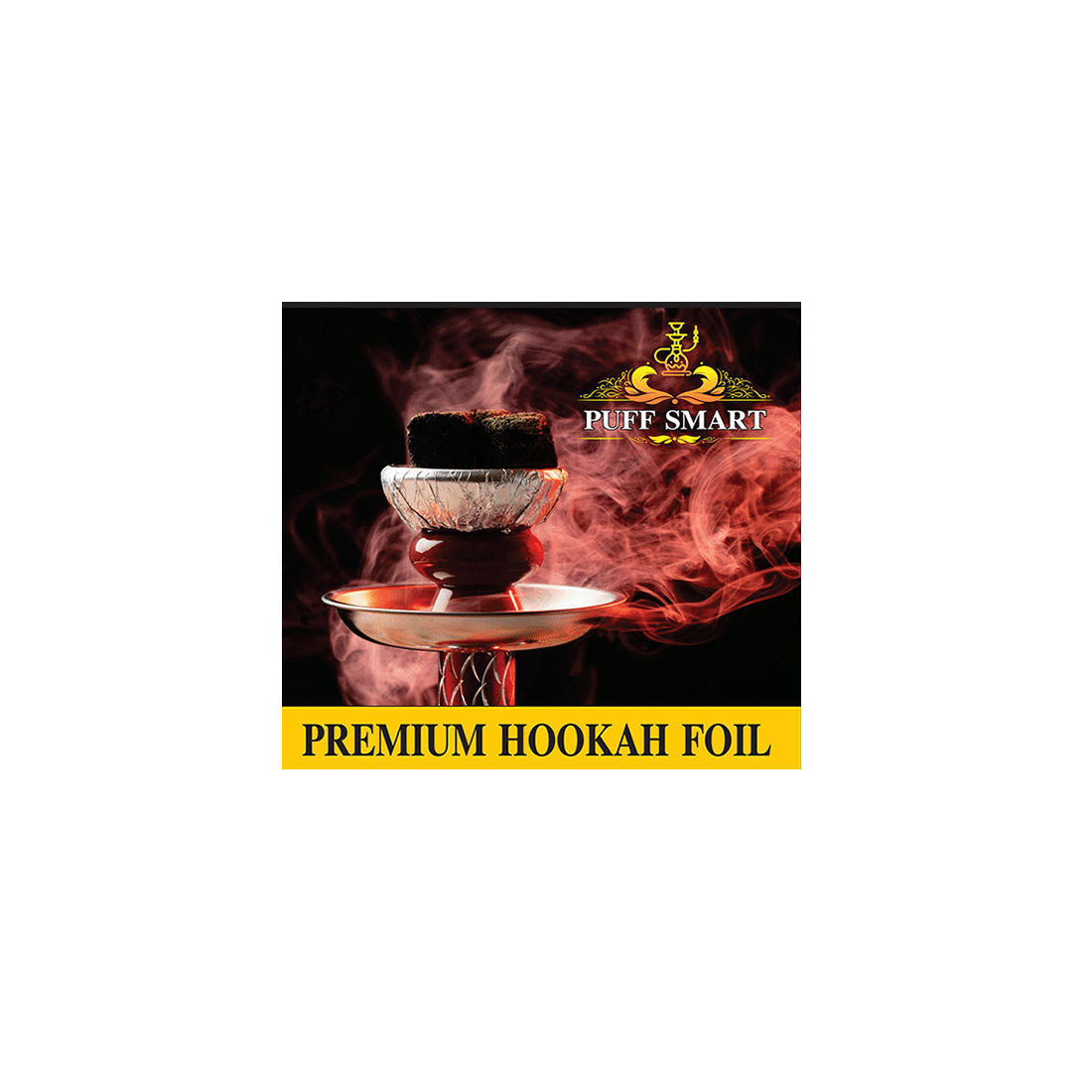     			Puff Smart Hookah Foil Paper - Pack of 50 with free foil Aluminium Foil