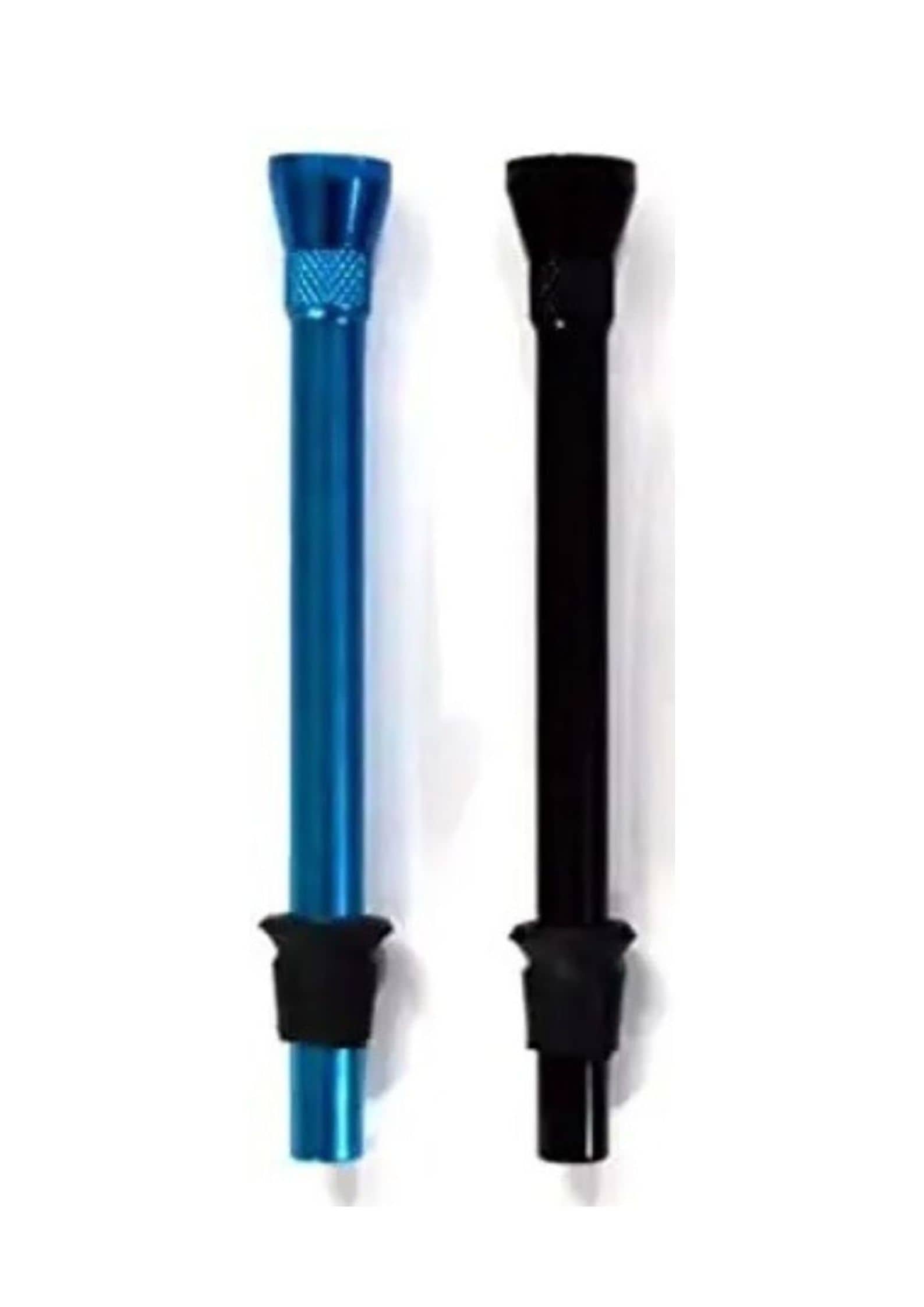 Puff Smart Metal Bong Shooter Mouth Tip Filters 12cm 2 Pcs Aluminium Outside Fitting Hookah Mouth Tip  (Multicolor, Pack of 2)