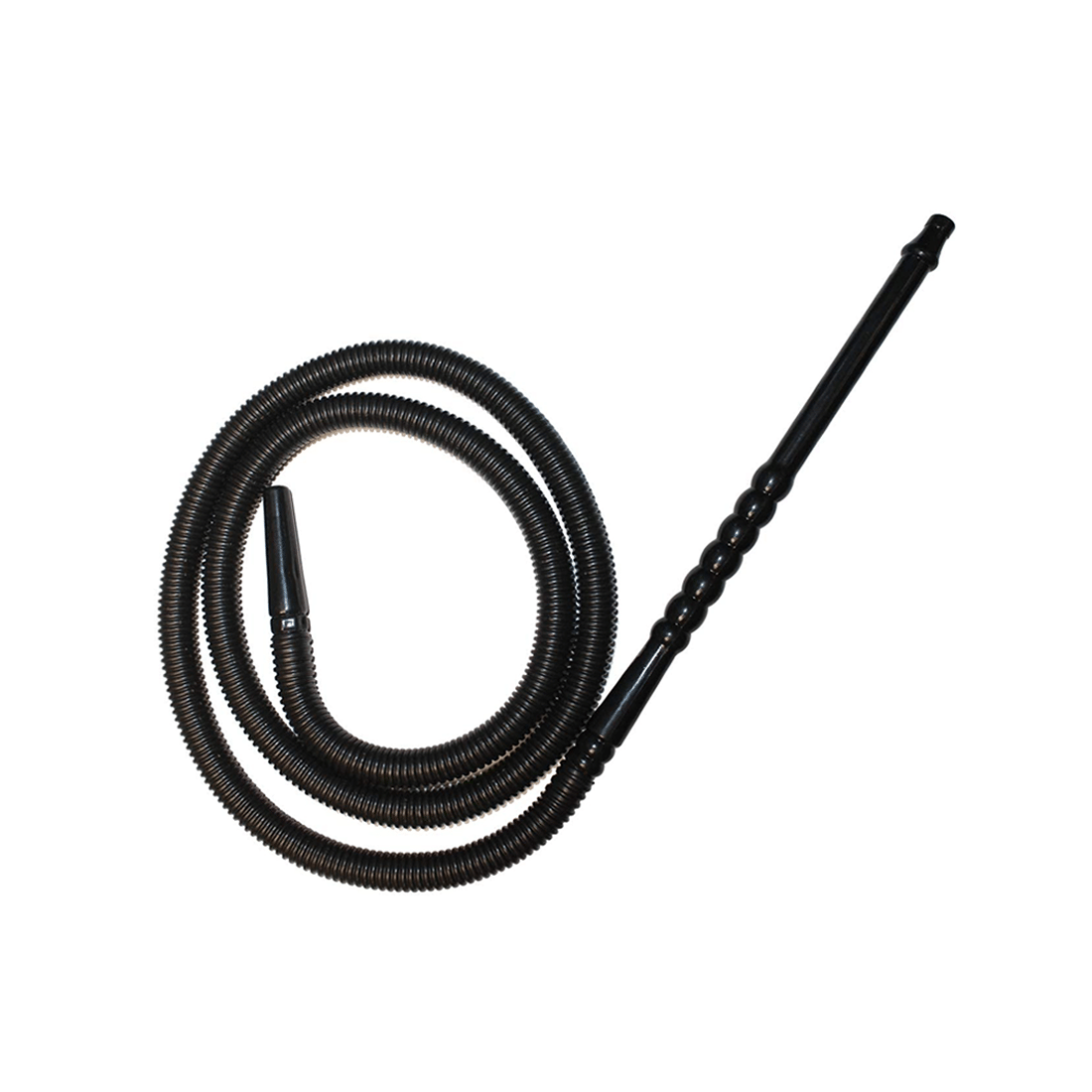 Puff Smart Plastic Black Hookah Hose 1 m