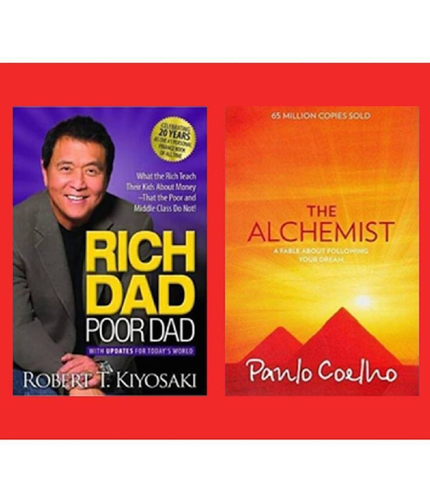     			Rich Dad Poor Dad And The Alchemist- Combo Set