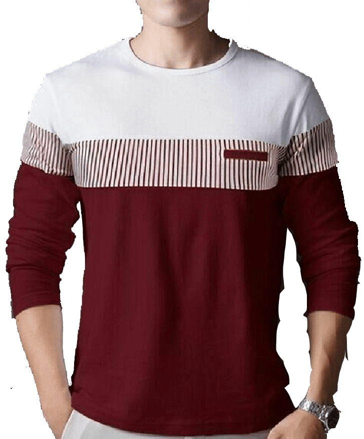 connan Pack of 1 Cotton Regular Fit Men's T-Shirt ( Maroon )