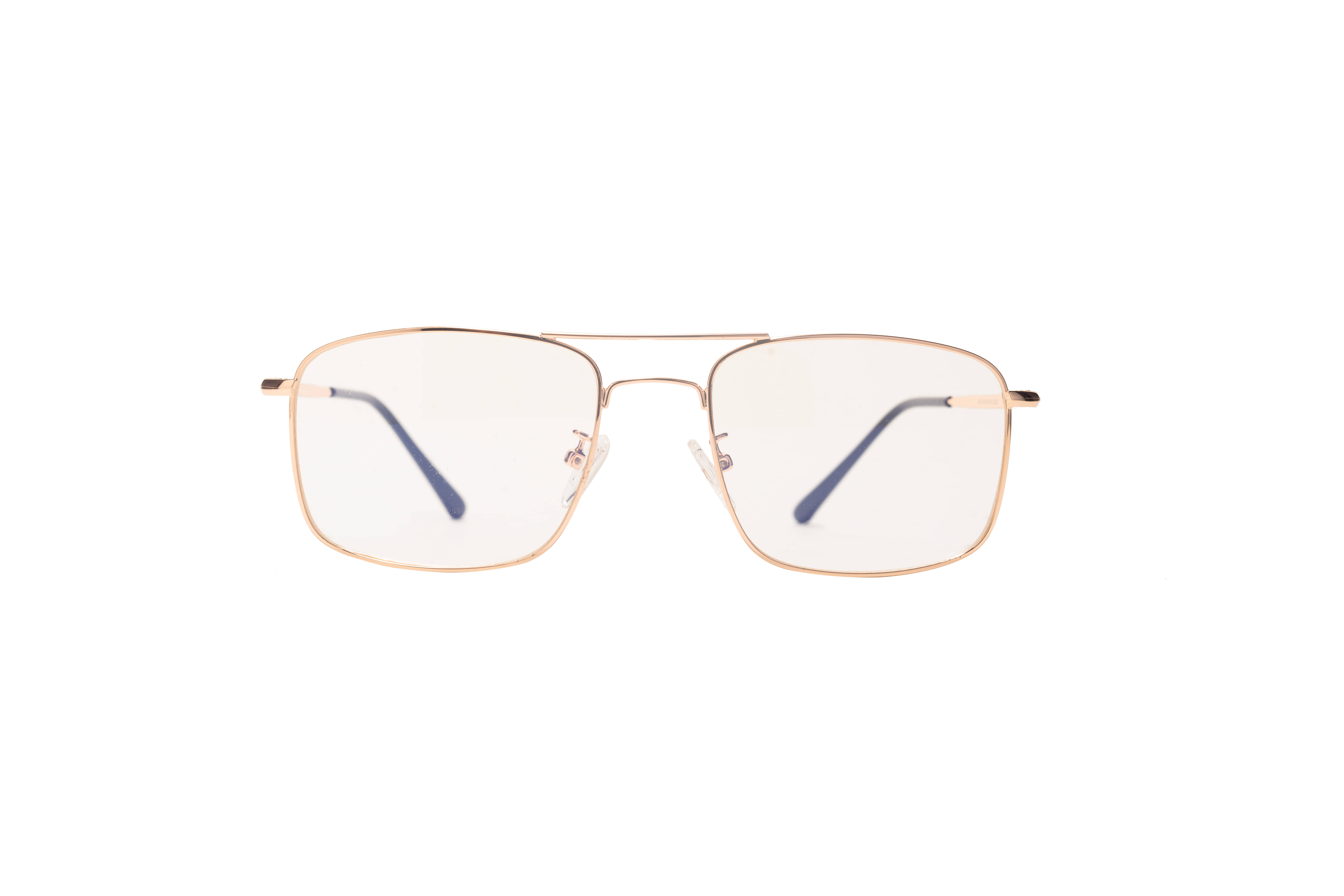     			Admire Gold Full Rim Square Computer Glasses ( Pack of 1 )