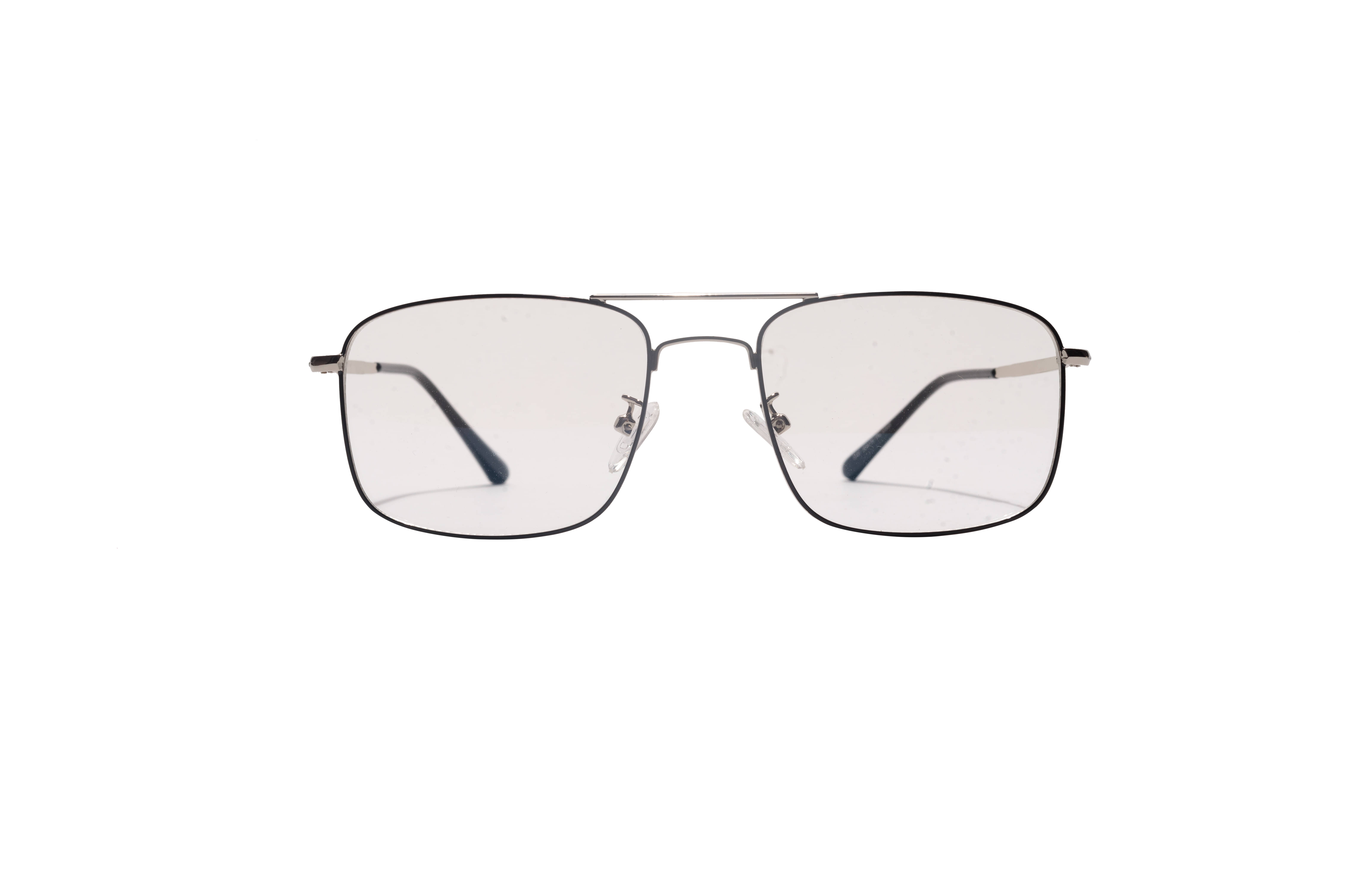     			Admire Silver Full Rim Square Computer Glasses ( Pack of 1 )