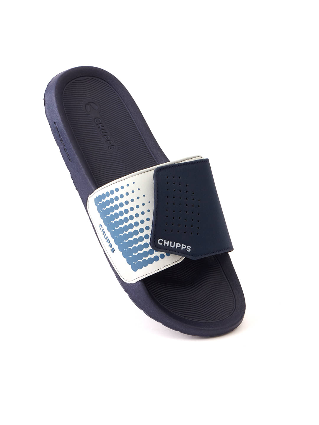     			CHUPPS Navy Men's Slide Flip Flop
