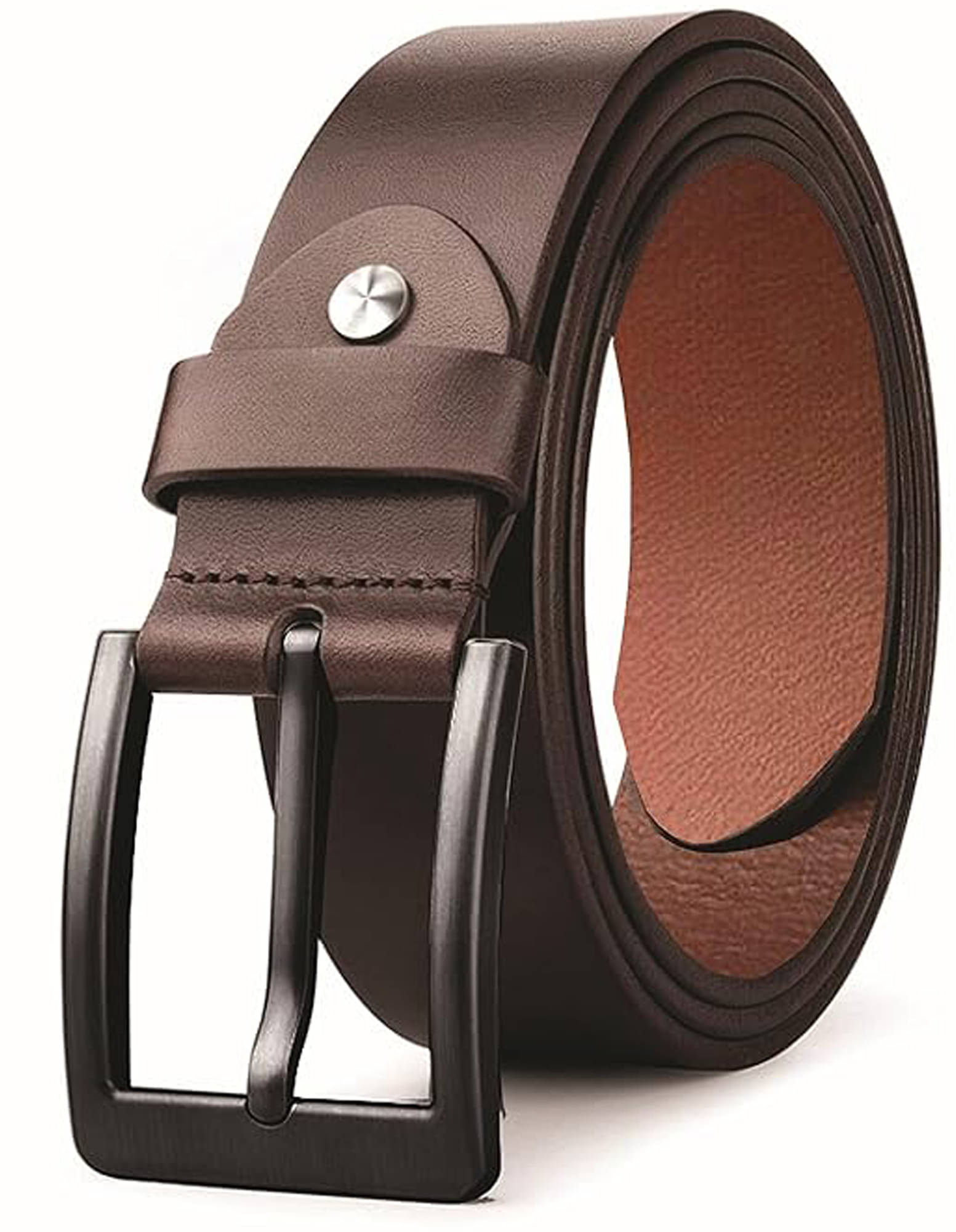     			Elite Crafts - Brown 100% Leather Men's Formal Belt ( Pack of 1 )