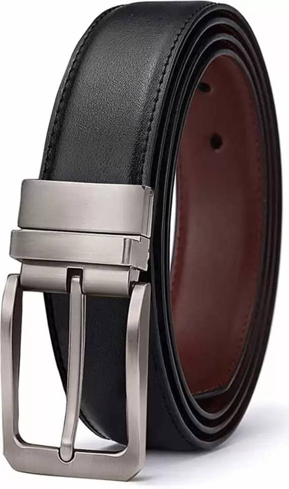 Elite Crafts - Brown 100% Leather Men's Reversible Belt ( Pack of 1 ) Elite Crafts - Brown 100% Leather Men's Reversible Belt ( Pack of 1 )