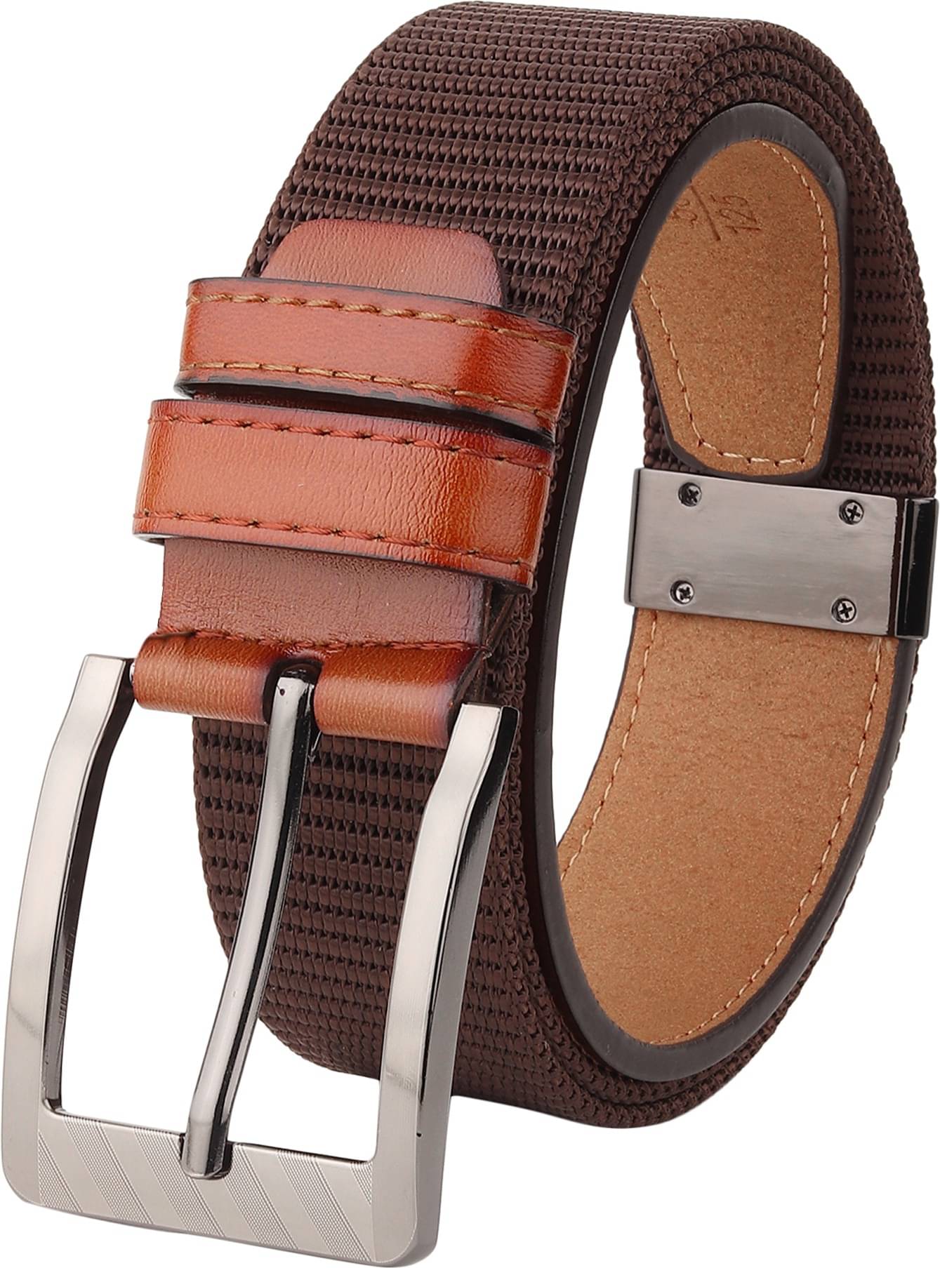 Elite Crafts - Tan Canvas Men's Casual Belt ( Pack of 1 )     			Elite Crafts - Tan Canvas Men's Casual Belt ( Pack of 1 )