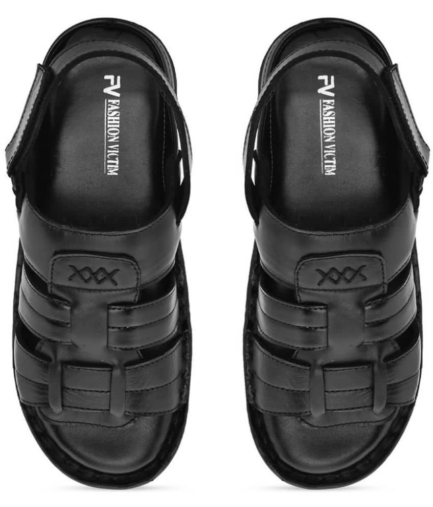 Fashion Victim - Black Men's Sandals