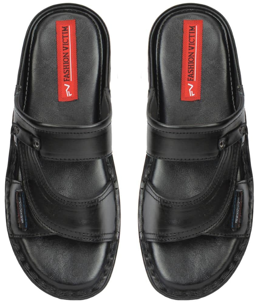 Fashion Victim - Black Men's Sandals