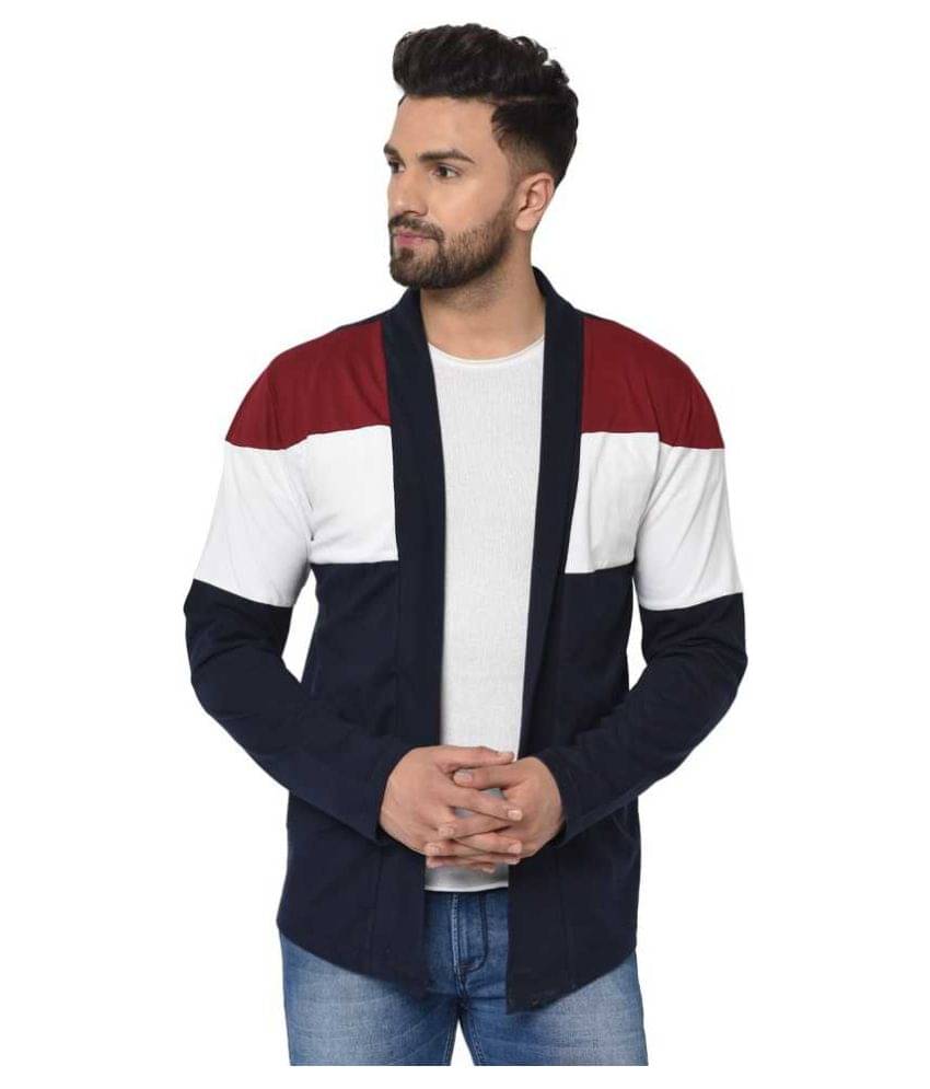     			Glito Multi Shawl Neck Sweater Single