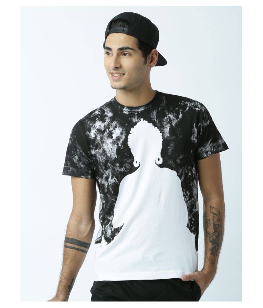 Huetrap Pack of 1 Cotton Regular Fit Men's T-Shirt ( White )     			Huetrap Pack of 1 Cotton Regular Fit Men's T-Shirt ( White )