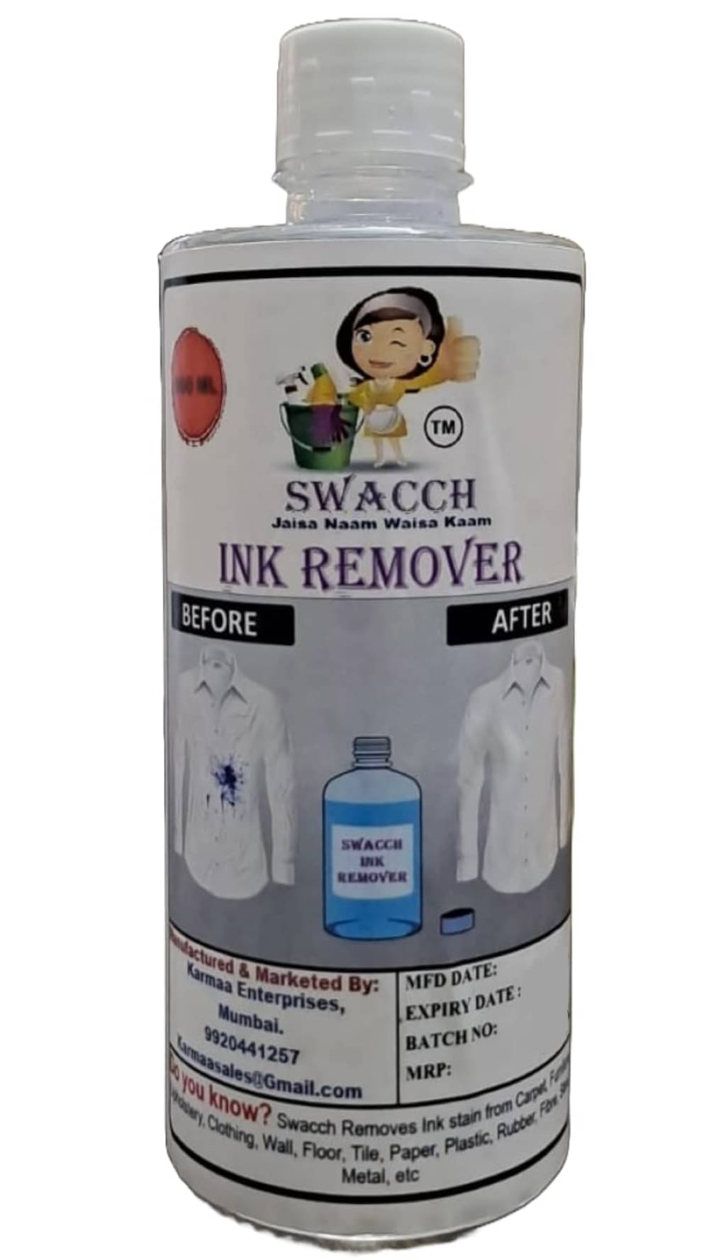     			INK REMOVER