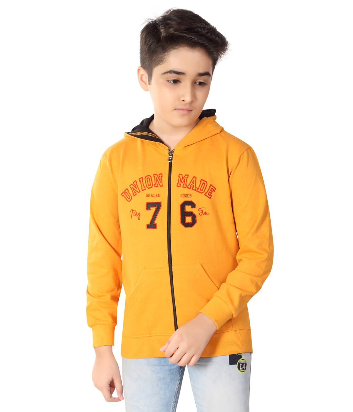 MIST N FOGG Pack of 1 Boys Terry Blend Sweatshirt ( Blue )