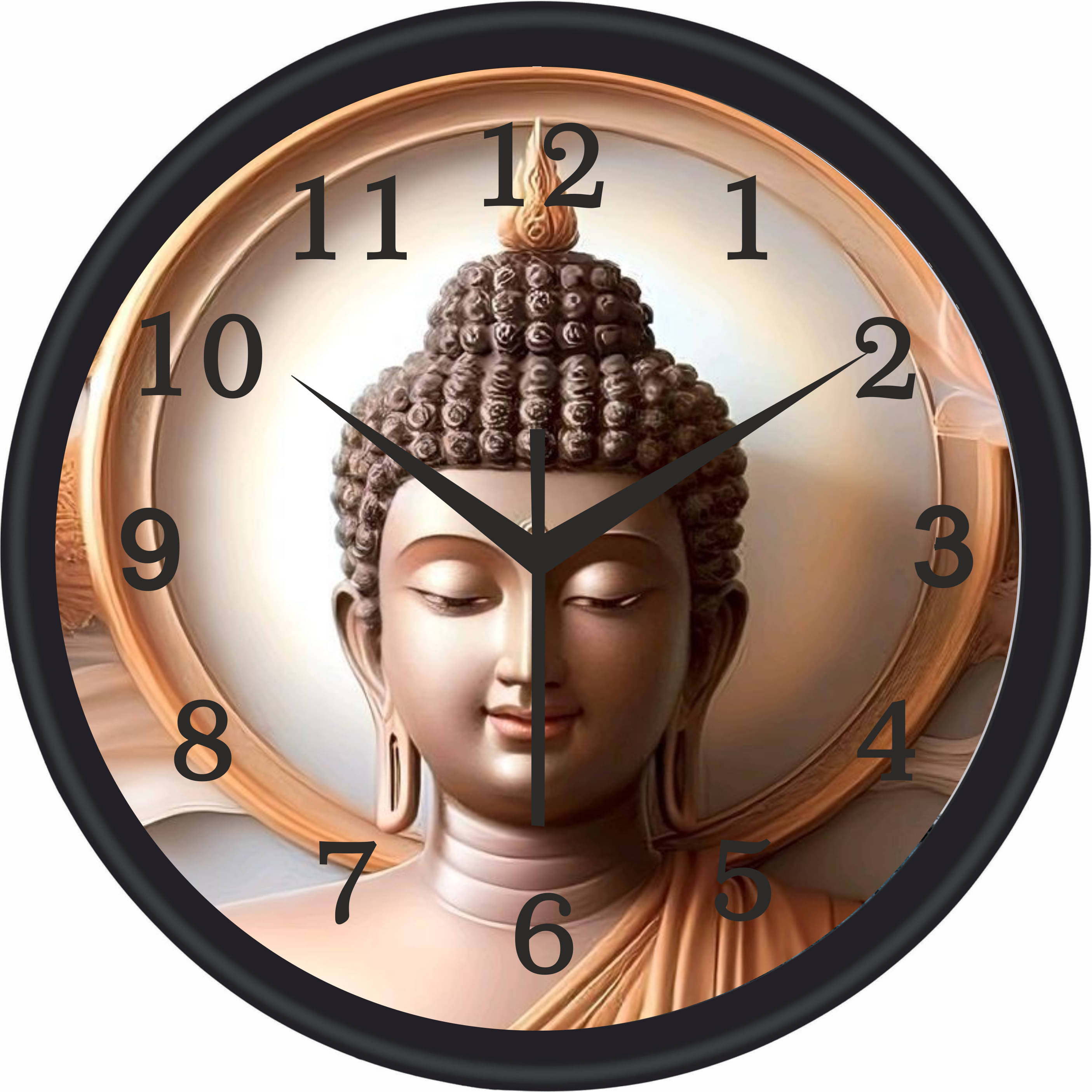    			Trendy Homes Circular Analog Wall Clock