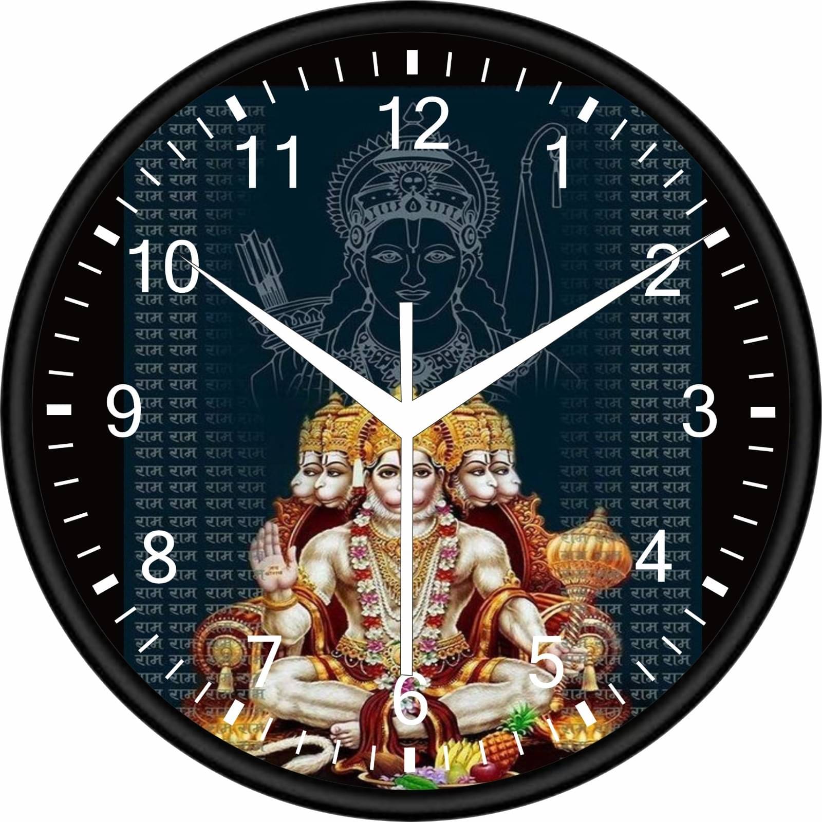     			Trendy Homes Circular Analog Wall Clock