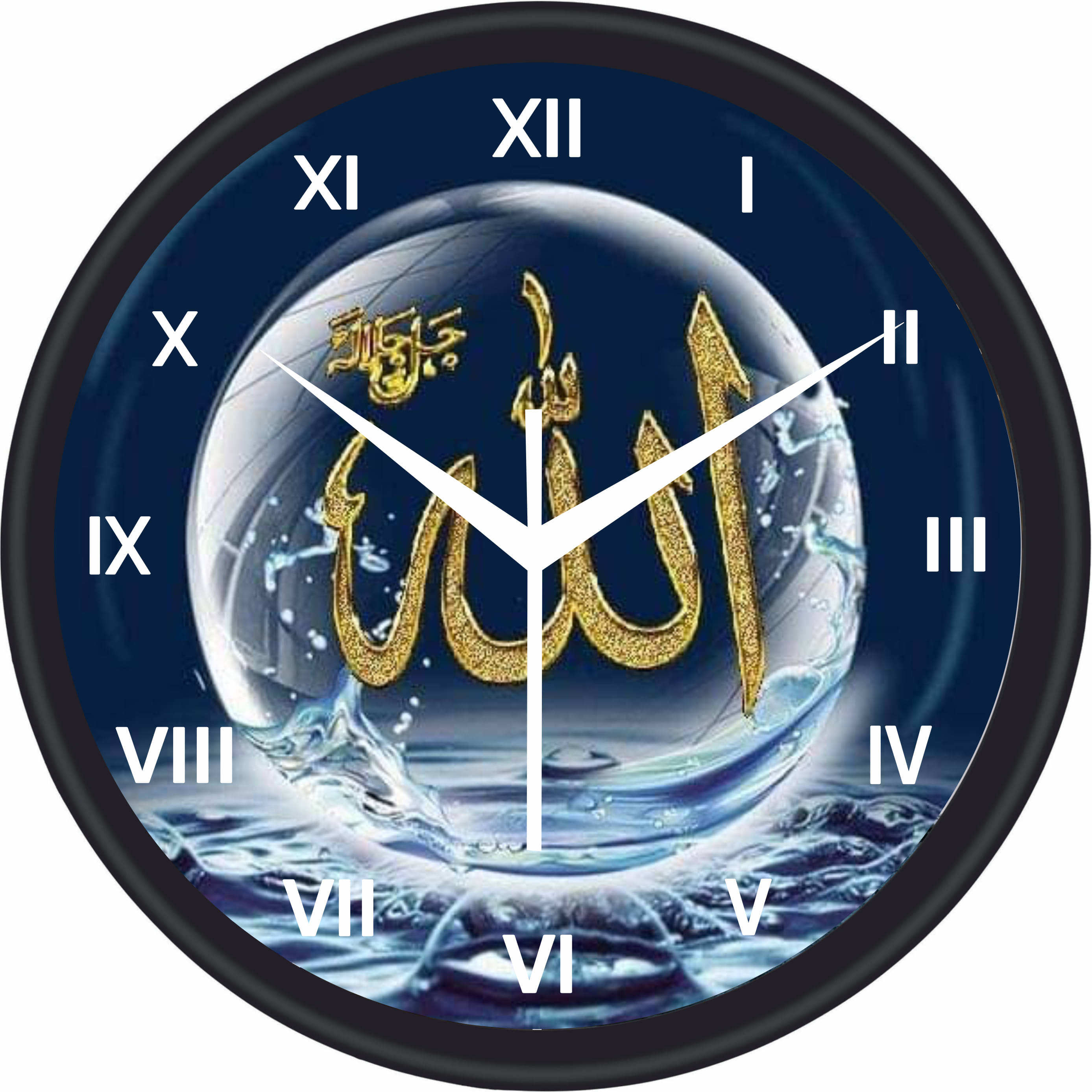     			Trendy Homes Circular Analog Wall Clock
