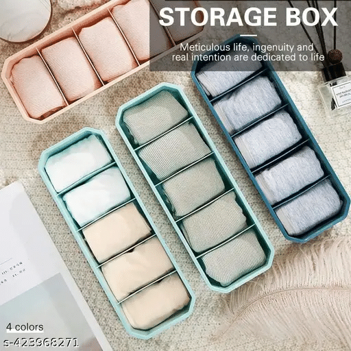 Weizny Storage Boxes & Baskets ( Pack of 4 ) Weizny Storage Boxes & Baskets ( Pack of 4 )