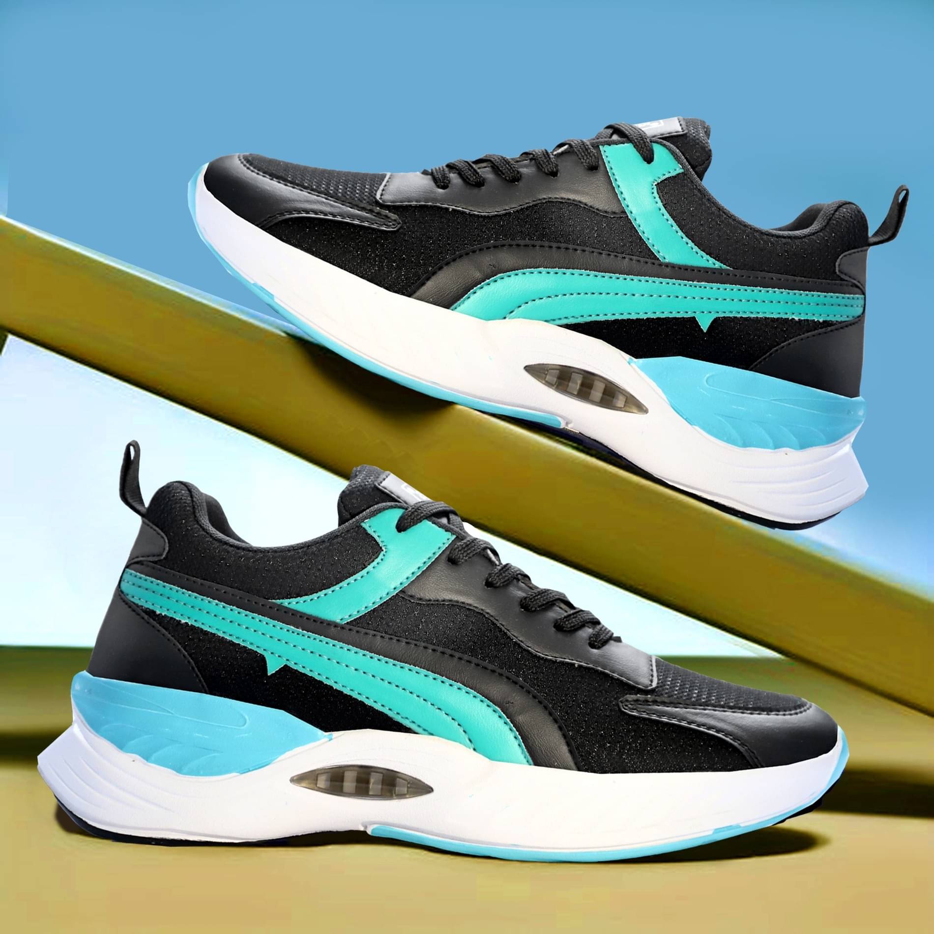     			ROBBIE JONES Blue Men's Lifestyle Shoes