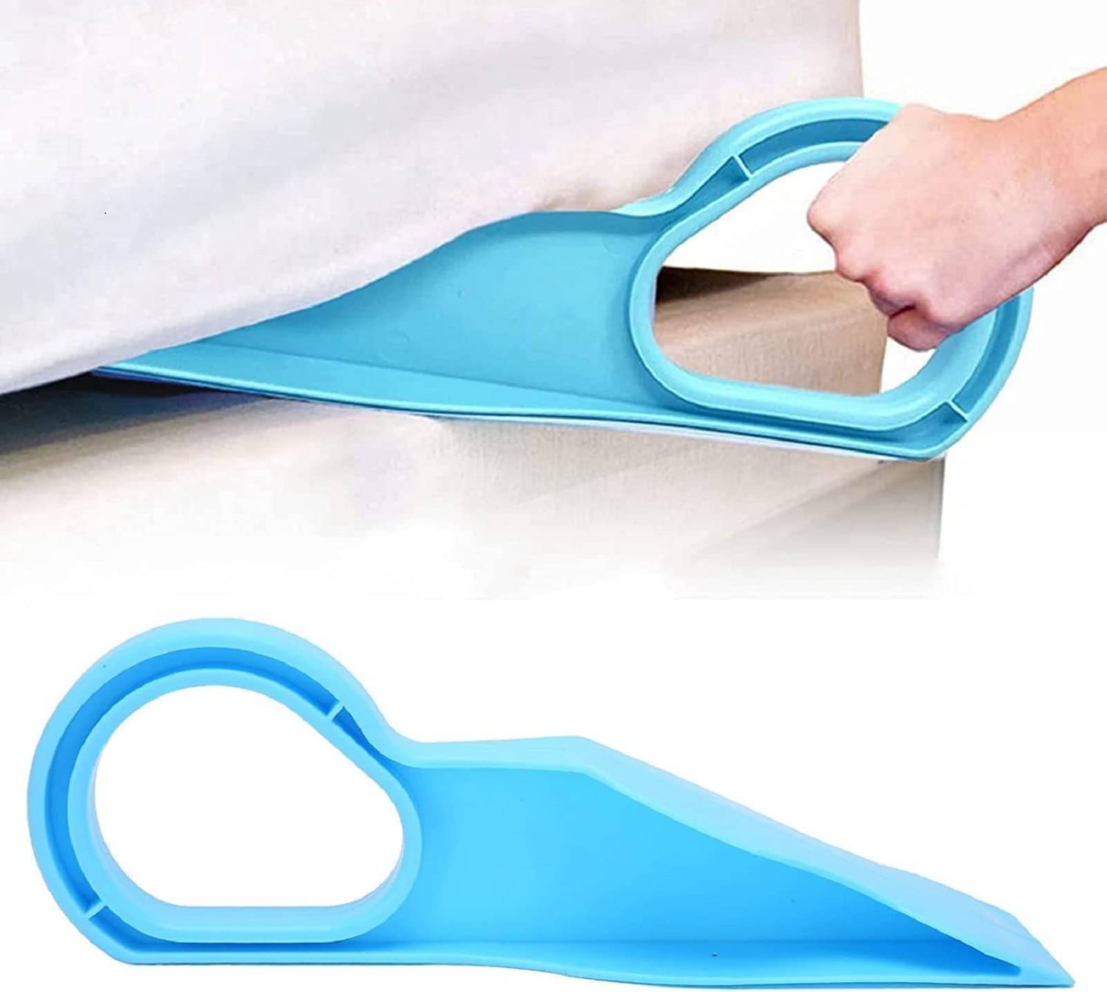 2-Pcs Mattress Lifter Tool and Tucker | 2 in 1 Bedsheet Tucking Tool | Bed Making Tool Single and Double Bed | Bed Lifter Helps for Lift and Hold Mattress Wedge Elevator Tool 2-Pcs Mattress Lifter Tool and Tucker | 2 in 1 Bedsheet Tucking Tool | Bed Making Tool Single and Double Bed | Bed Lifter Helps for Lift and Hold Mattress Wedge Elevator Tool