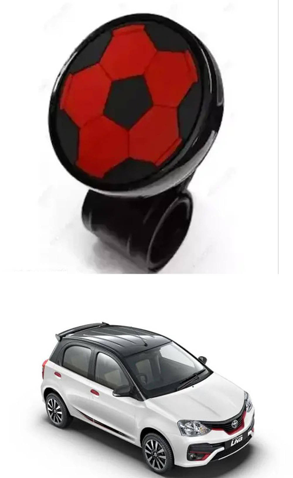 Car Steering Knob ABS Quality (Ball Design) Best Product For Toyota Liva Car Steering Knob ABS Quality (Ball Design) Best Product For Toyota Liva