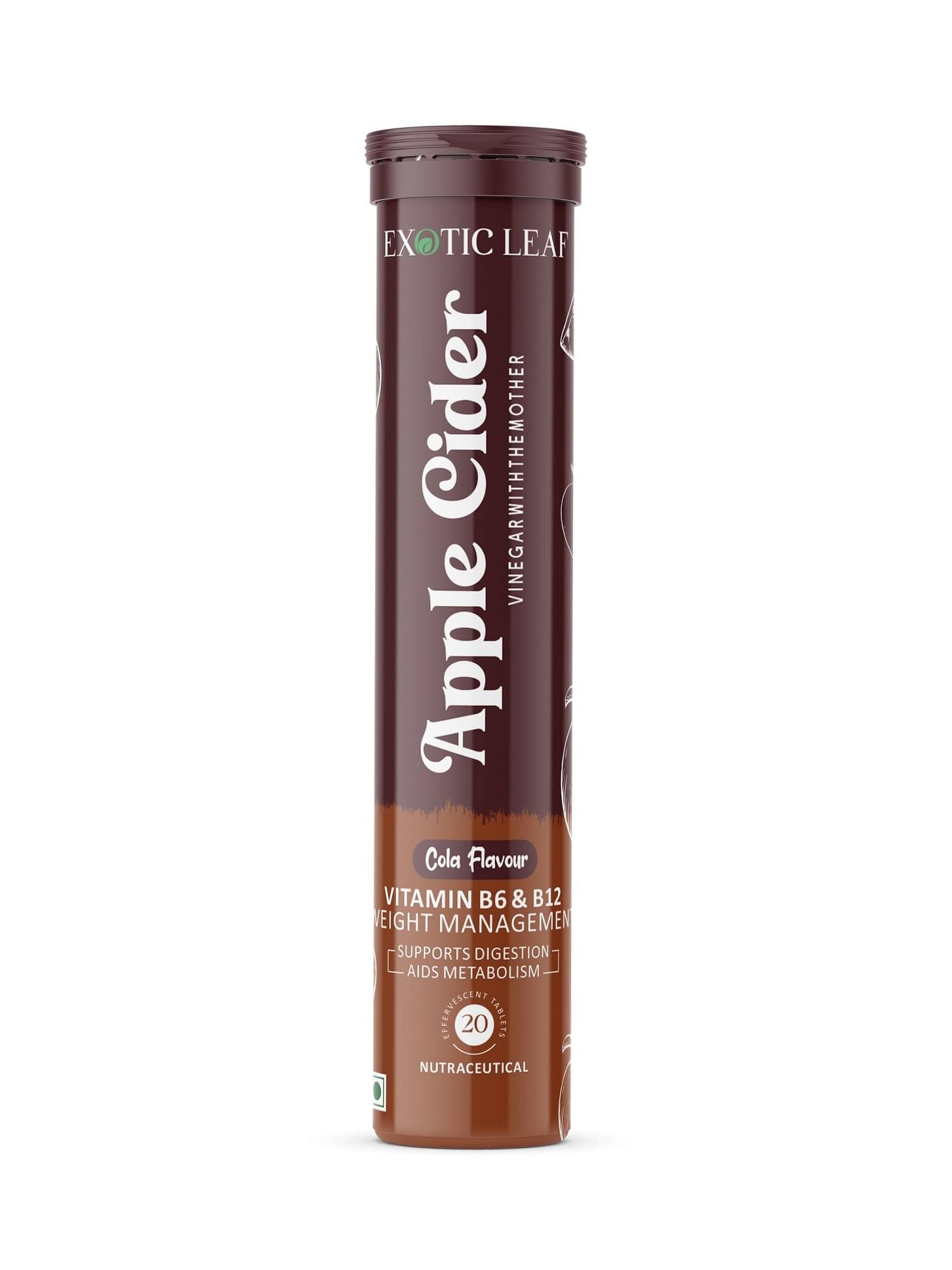 EXOTIC LEAF Apple Cider Vinegar ( Pack of 1 ) EXOTIC LEAF Apple Cider Vinegar ( Pack of 1 )