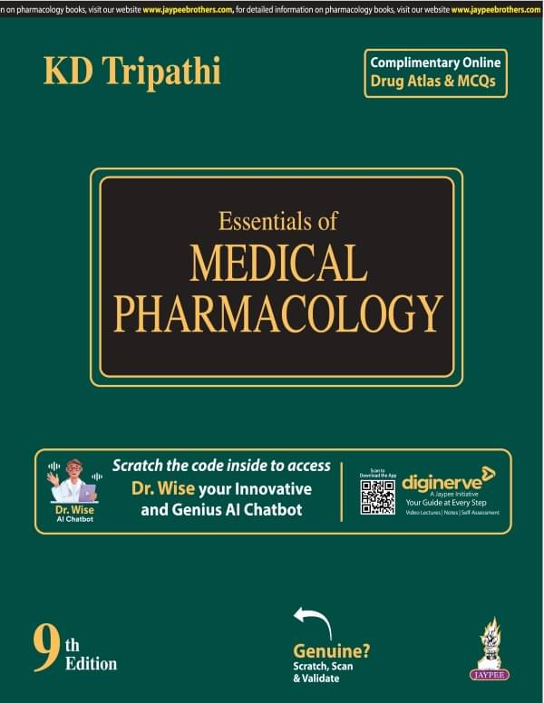 Essentials Of Medical Pharmacology (Covering Competency-Based NMC Curriculum) 9th Edition Essentials Of Medical Pharmacology (Covering Competency-Based NMC Curriculum) 9th Edition