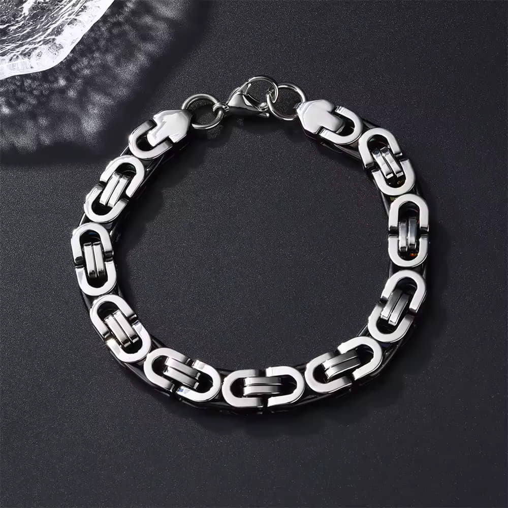 FASHION FRILL Silver Bracelet ( Pack of 1 ) - Bangles & Bracelets | Buy online on ZillyBuy