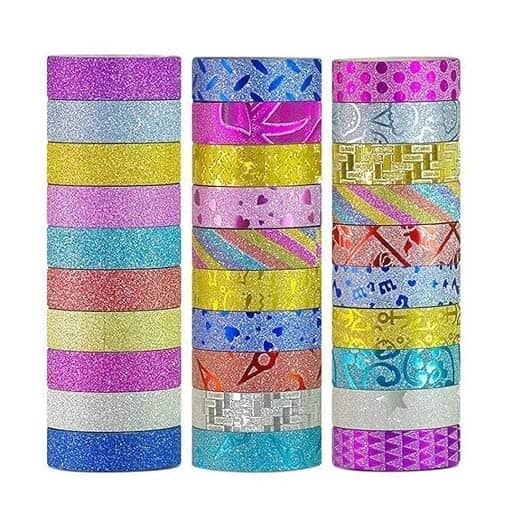 Freedy Multicolor Single Sided Decorative Tape ( Pack of 1 )