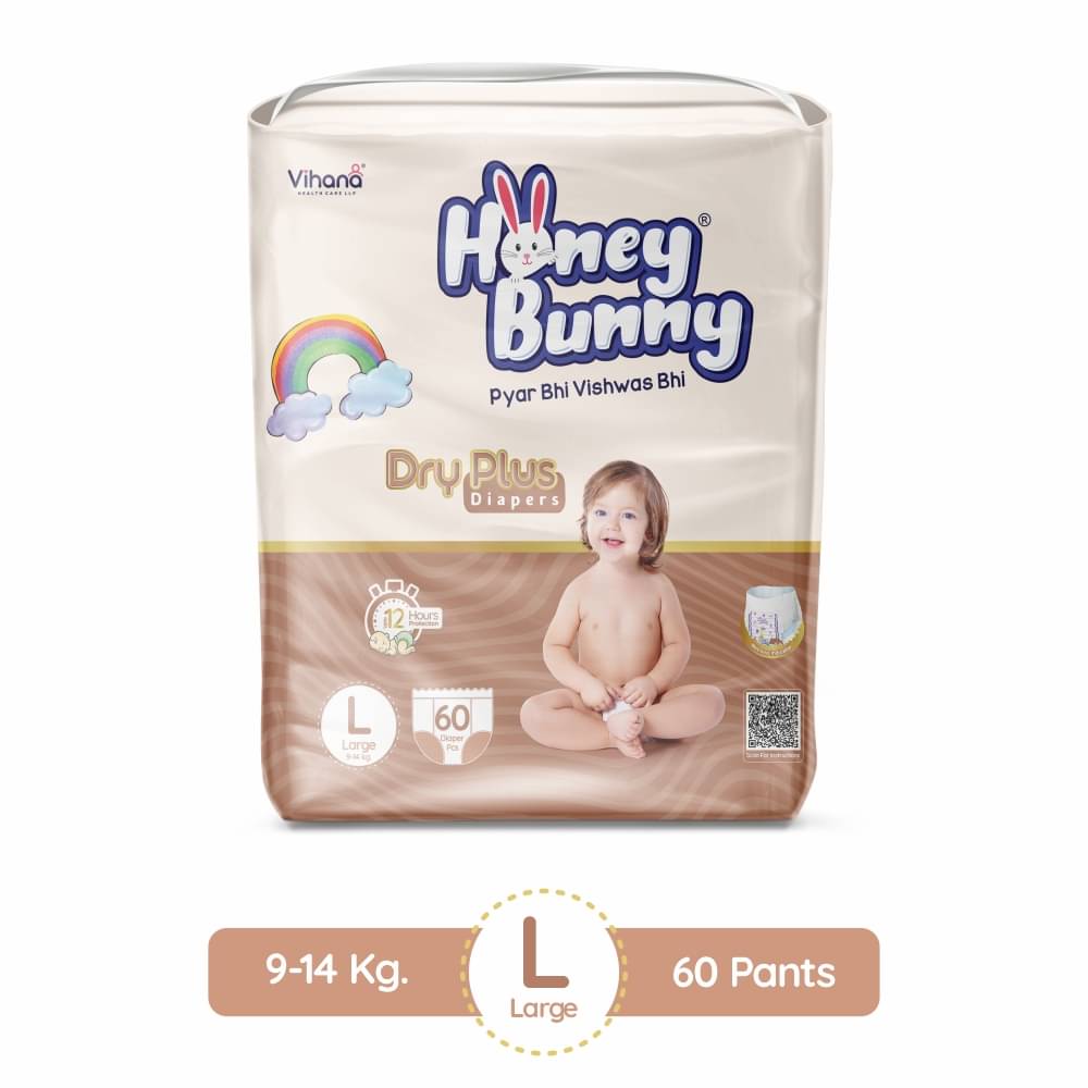     			Honey Bunny L Diaper Pants ( Pack of 1 )
