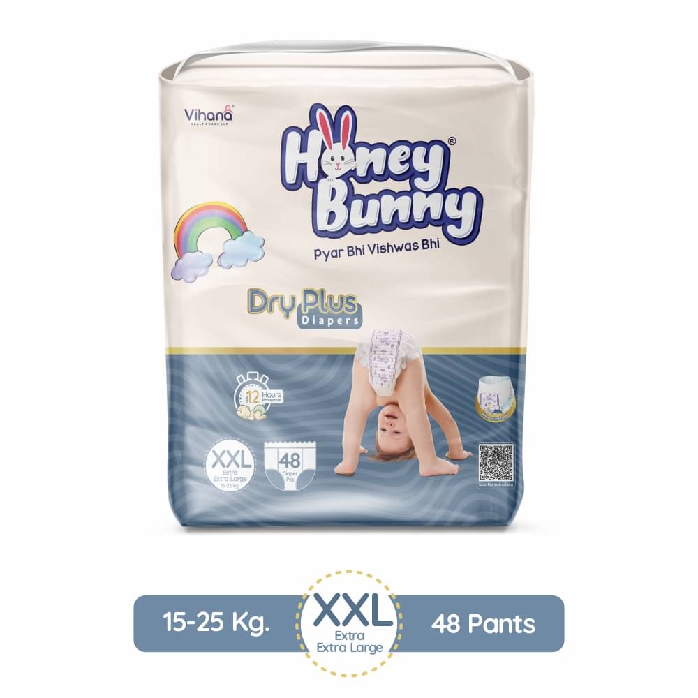 Honey Bunny XXL Diaper Pants ( Pack of 1 ) Honey Bunny XXL Diaper Pants ( Pack of 1 )