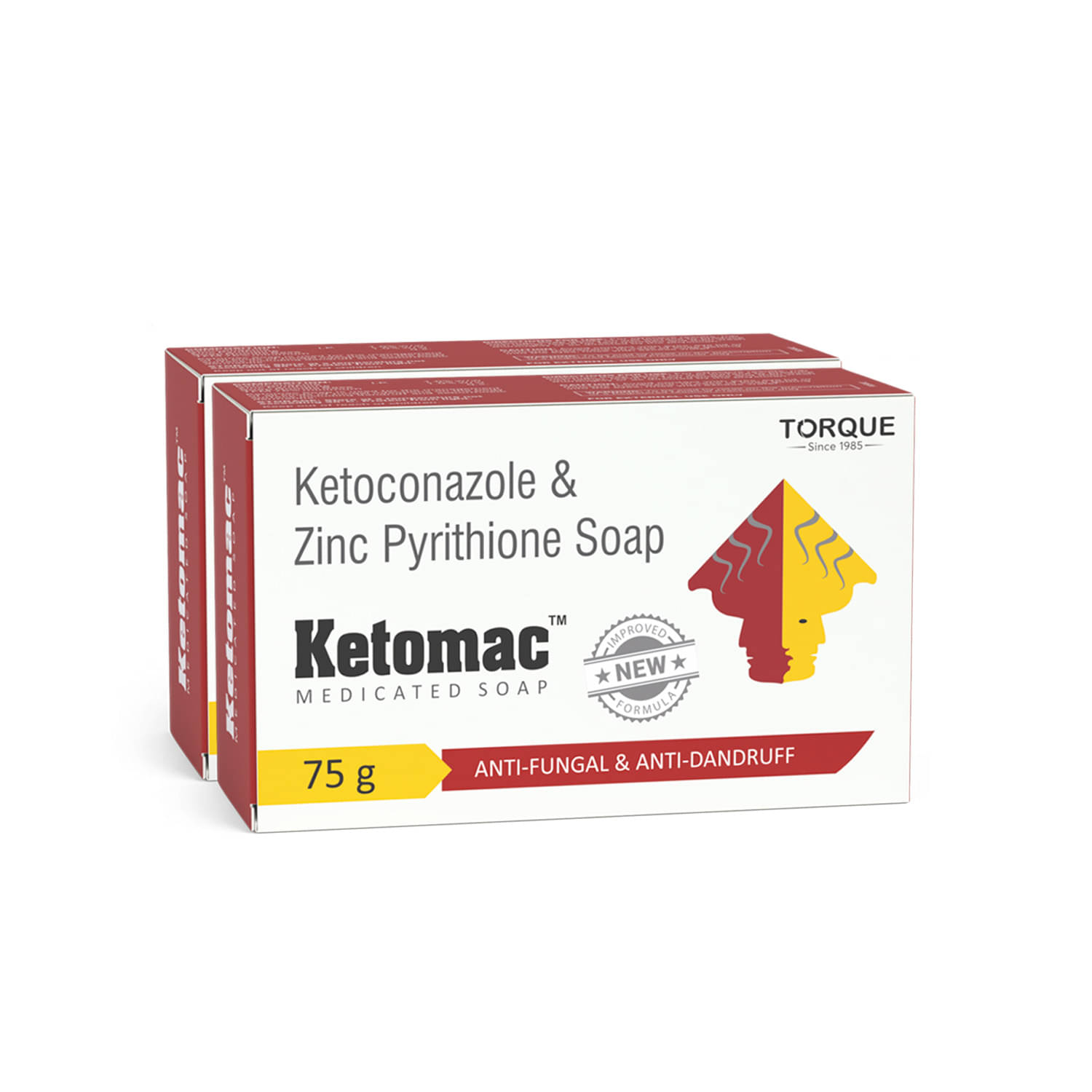     			Ketomac Freshness Ketomac Soap for All Skin Type ( Pack of 2 )