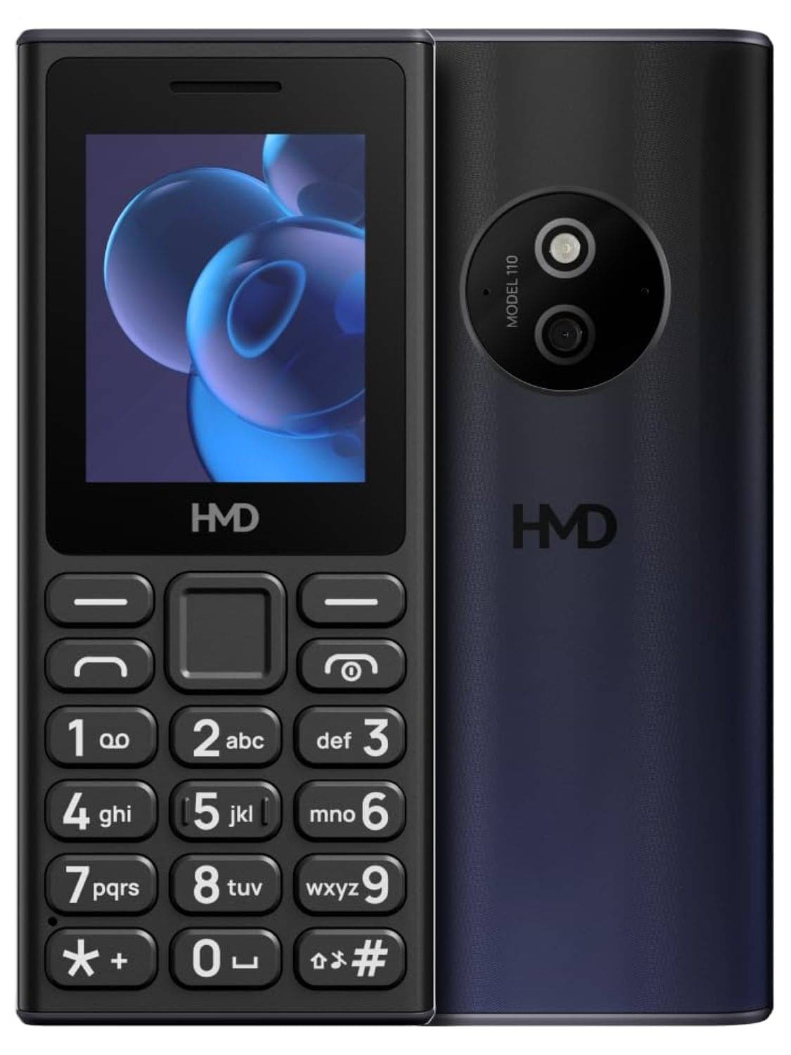     			Nokia HMD 110 Dual SIM Feature Phone Black