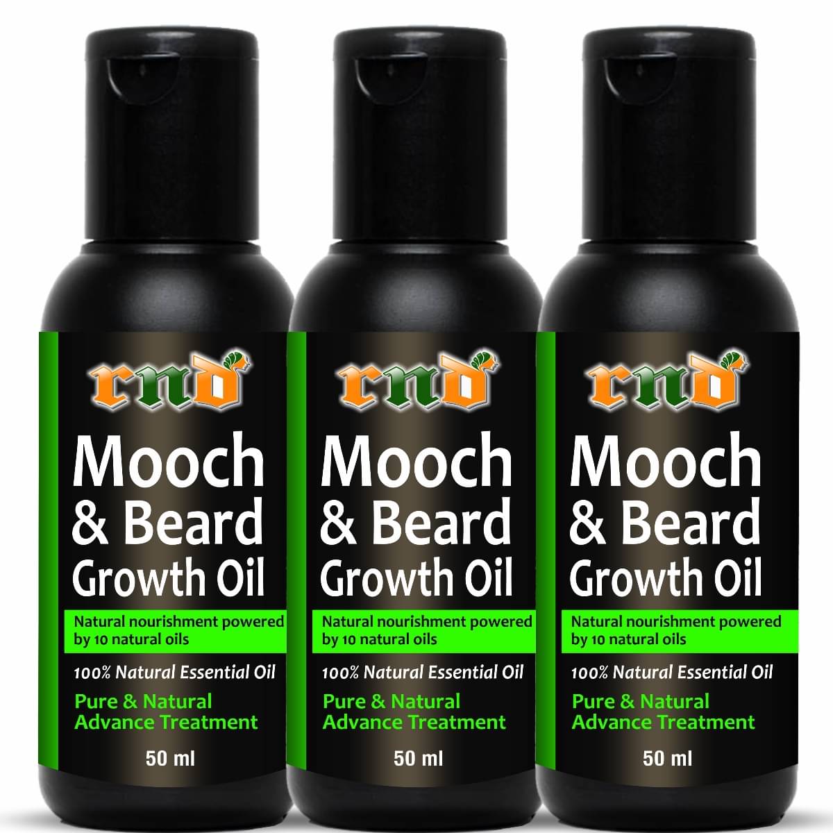 Mooch and Beard Hair Growth Oil (Pack of 3) Hair Oil Mooch and Beard Hair Growth Oil (Pack of 3) Hair Oil