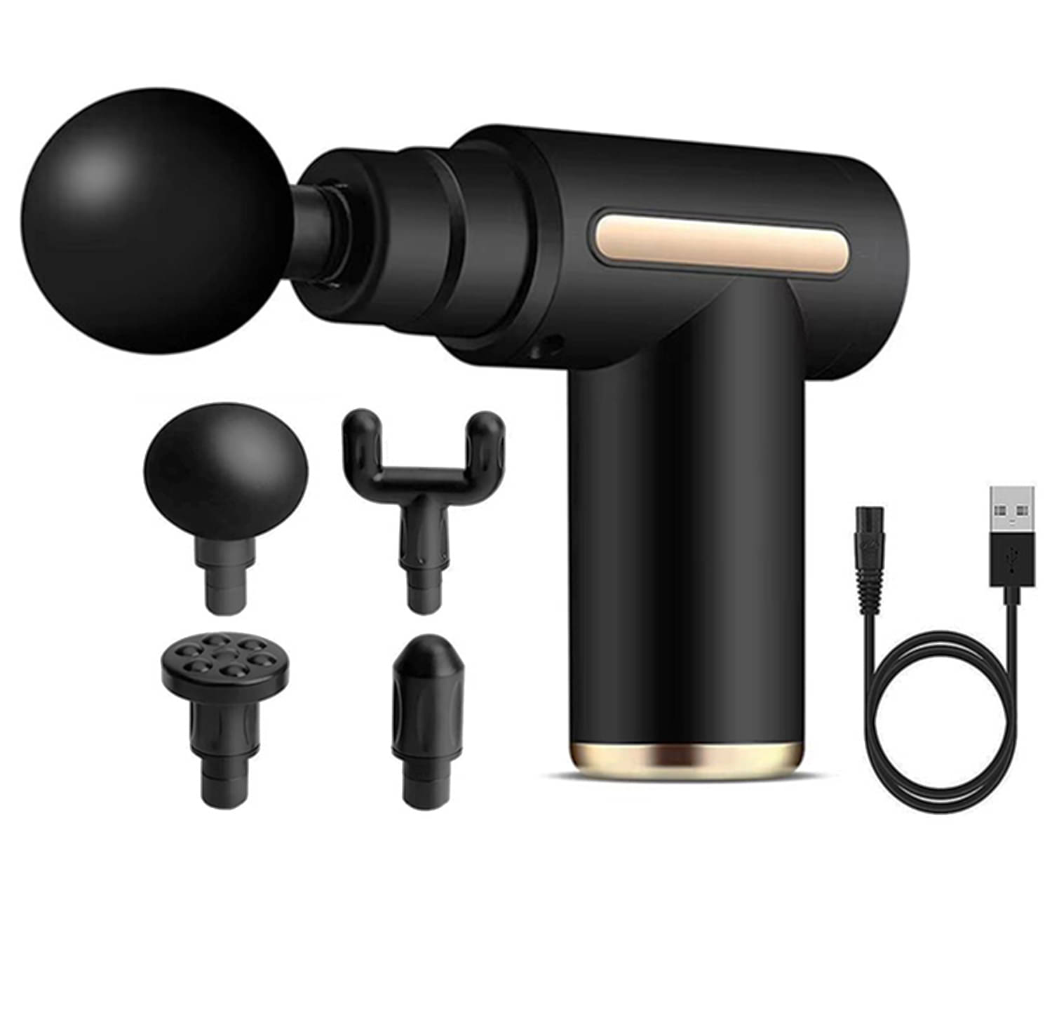     			Retailstore 4 in 1 Cordless Powerful Black Battery Operated Massagers