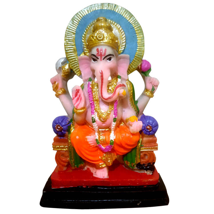 WINSOME COLLECTION Polyresin Lord Ganesha Idol ( 13 cm ) WINSOME COLLECTION Polyresin Lord Ganesha Idol ( 13 cm )