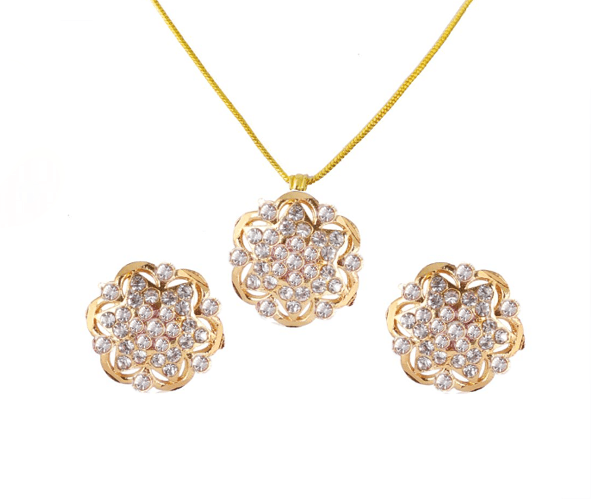 gilher White Pendant set ( Pack of 1 ) gilher White Pendant set ( Pack of 1 )