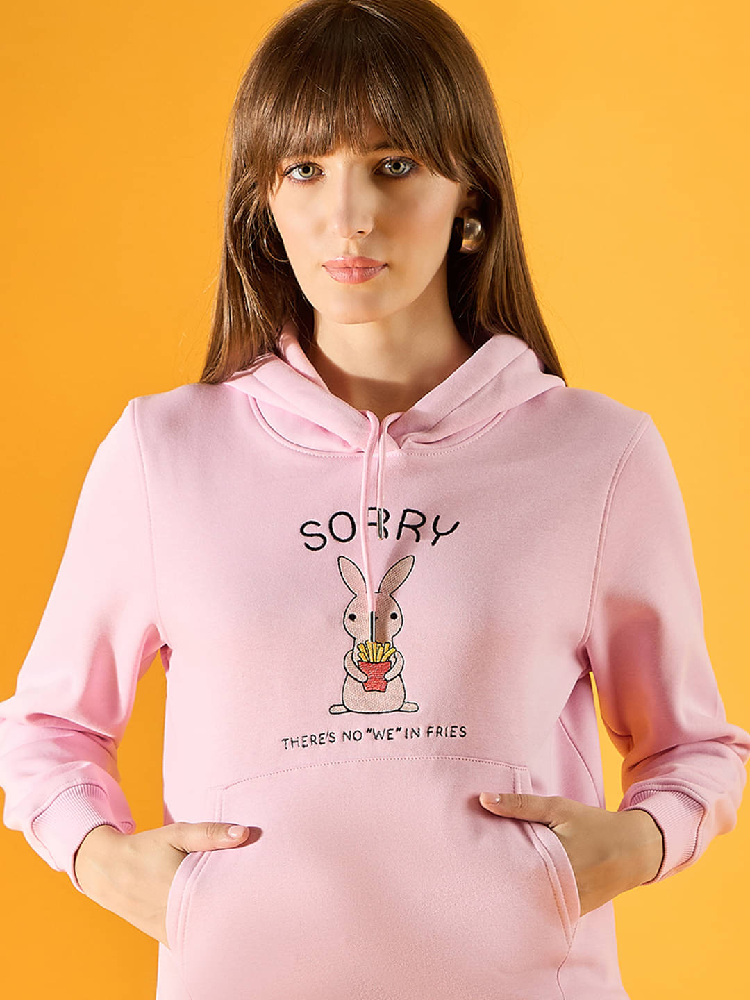 98 Degree North Women Fleece Sweatshirt ( Pink )     			98 Degree North Women Fleece Sweatshirt ( Pink )