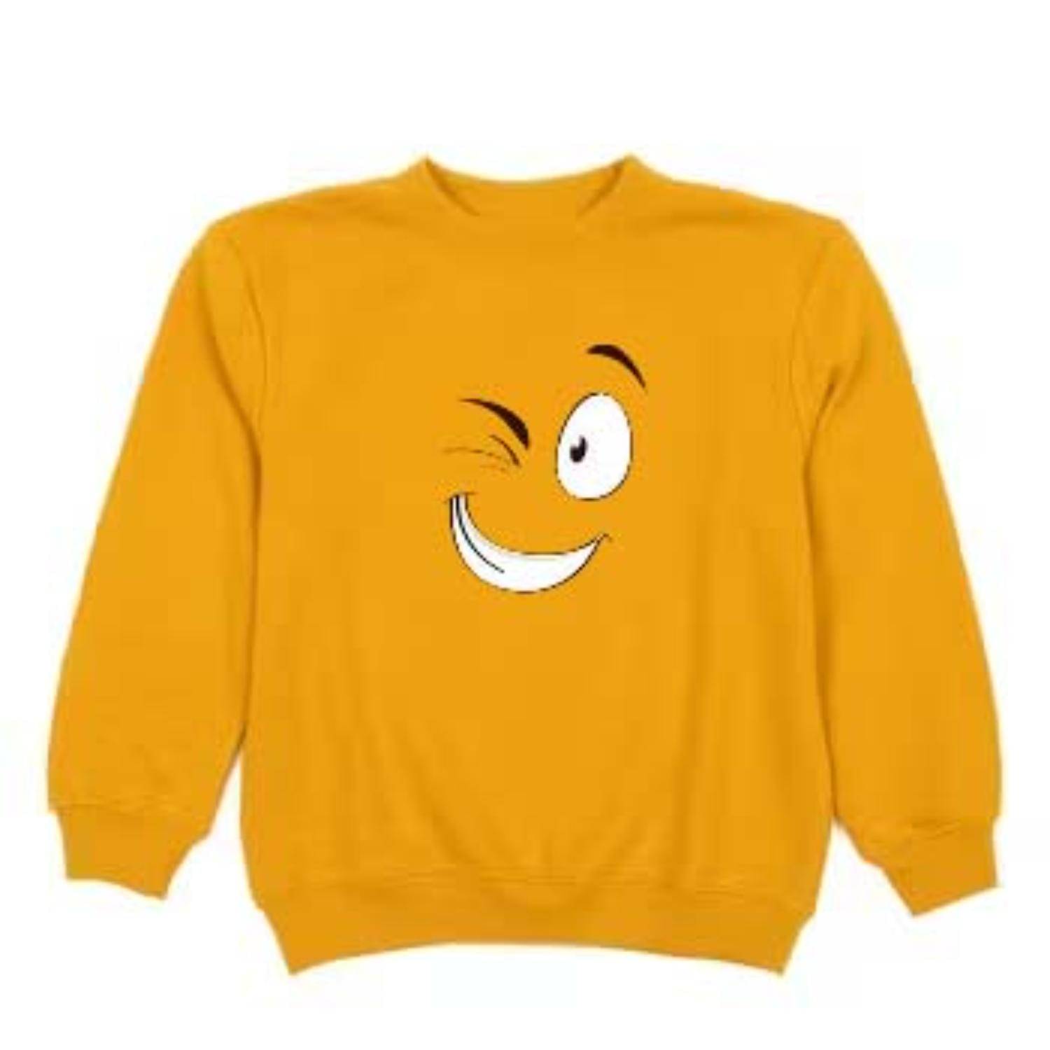     			ATIGIANO APPAREL Pack of 1 Boys Fleece Sweatshirt ( Yellow )