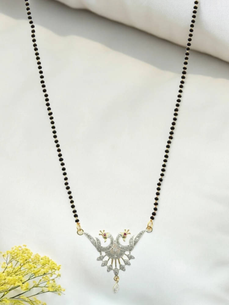     			BIYU Black Mangalsutra Set ( Pack of 1 )