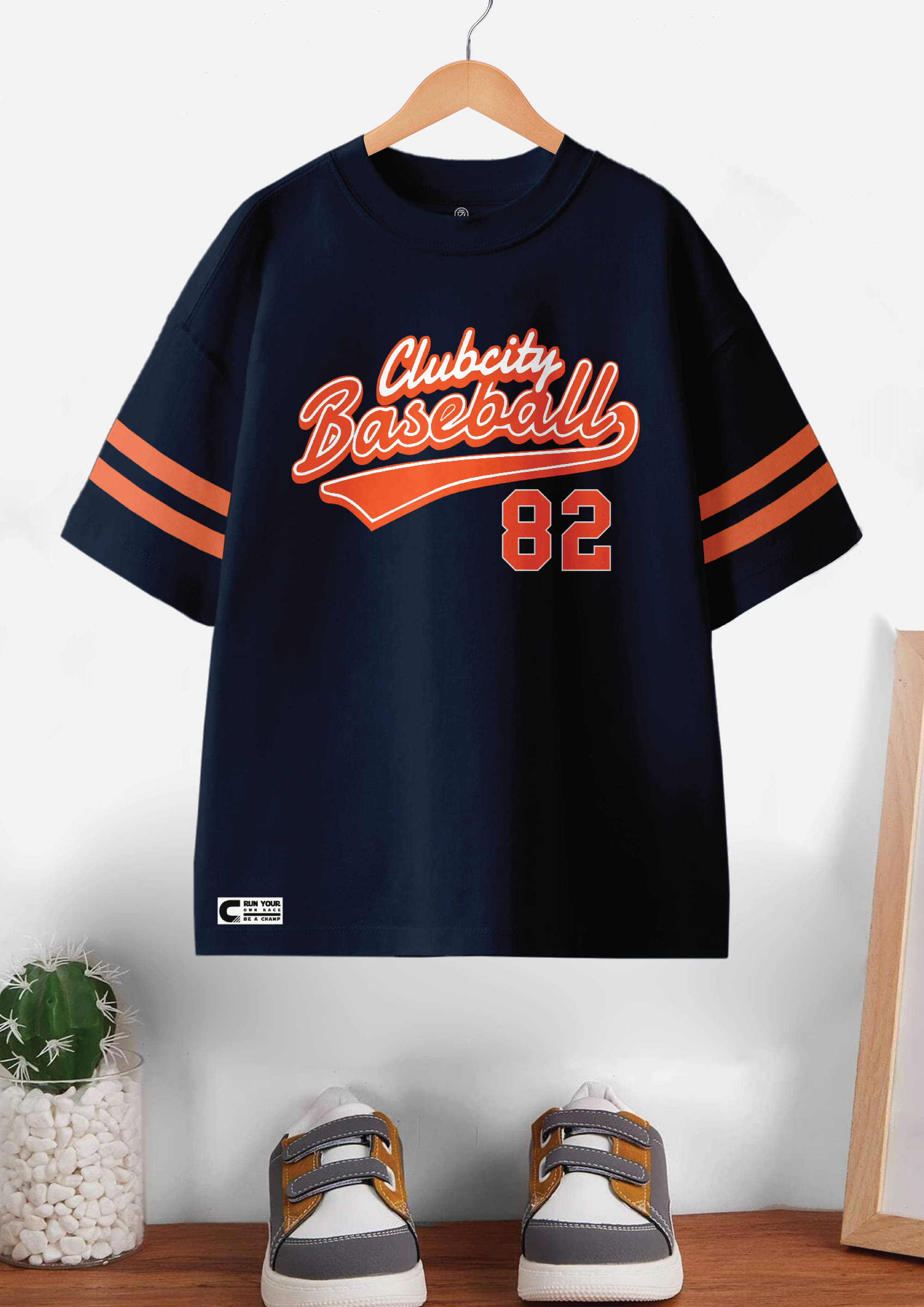     			CODEZ Pack of 1 Boys Cotton T-Shirt ( Navy )