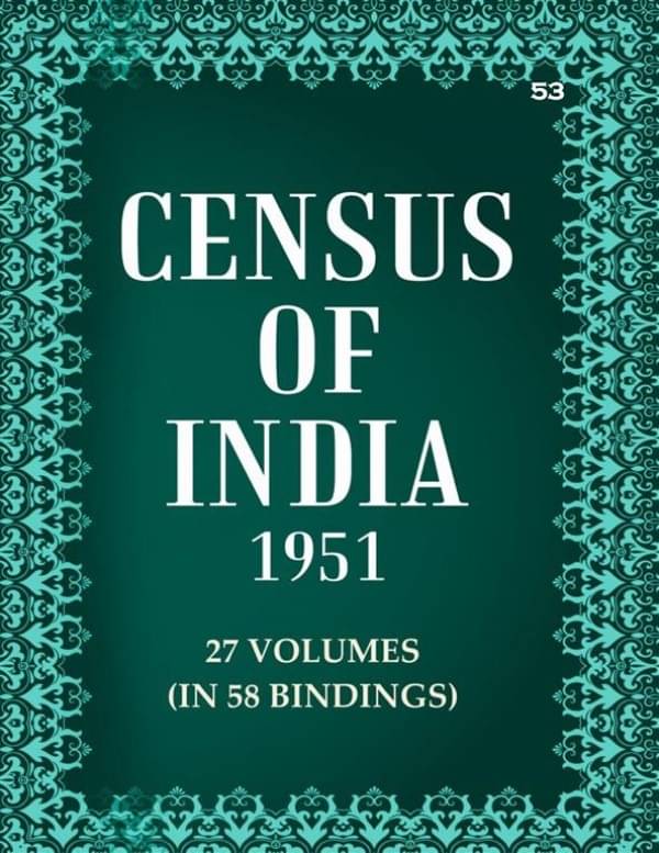    			Census of India 1951: Madhya Bharat & Bhopal - Report and Subsidiary Tables Volume Book 53 Vol. XV, Pt. 1-A & B [Hardcover]