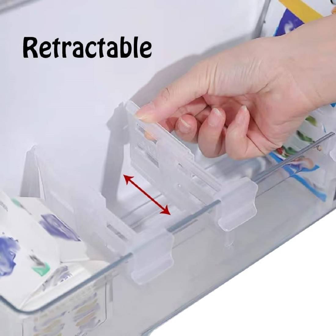     			Dinely Plastic White Multi-Purpose Container ( Set of 6 )