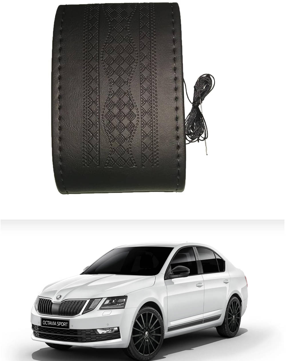 Etradezone Steering Cover Leatherite Etradezone Steering Cover Leatherite