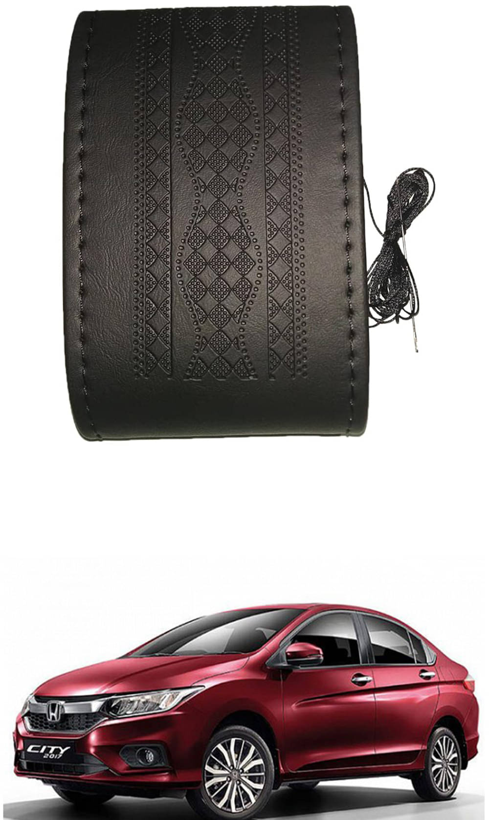 Etradezone Steering Cover Leatherite     			Etradezone Steering Cover Leatherite